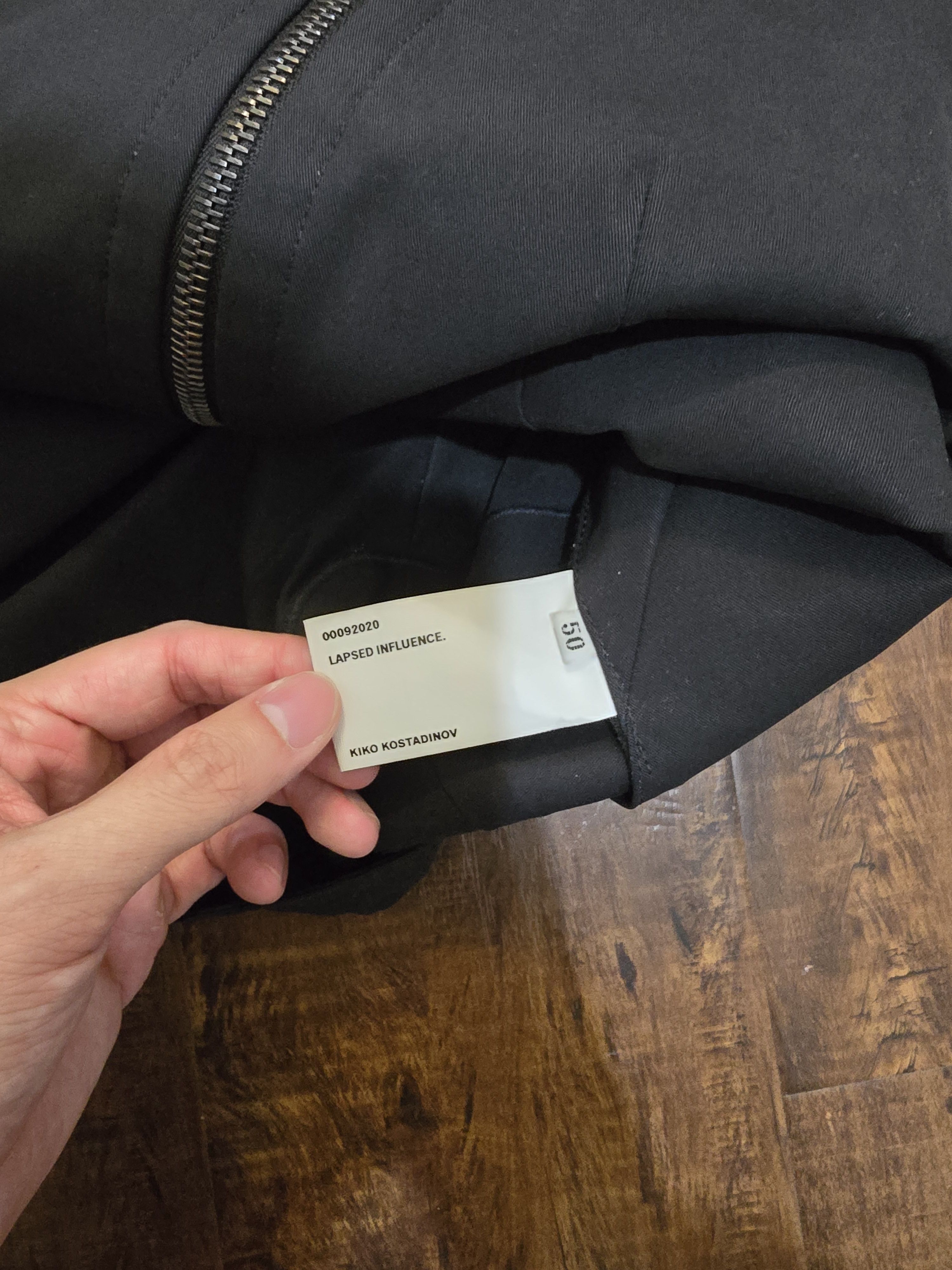 Kiko Kostadinov Kiko Kostadinov 0009 Triple Dart Mobile Zip Jacket Size US L / EU 52-54 / 3 - 11 Thumbnail