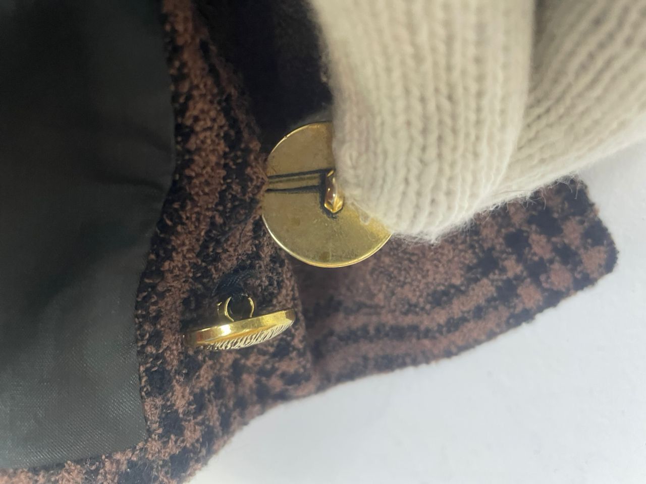 Designer × Vintage Denis Marciano Women Wool Jacket Size M / US 6-8 / IT 42-44 - 8 Thumbnail
