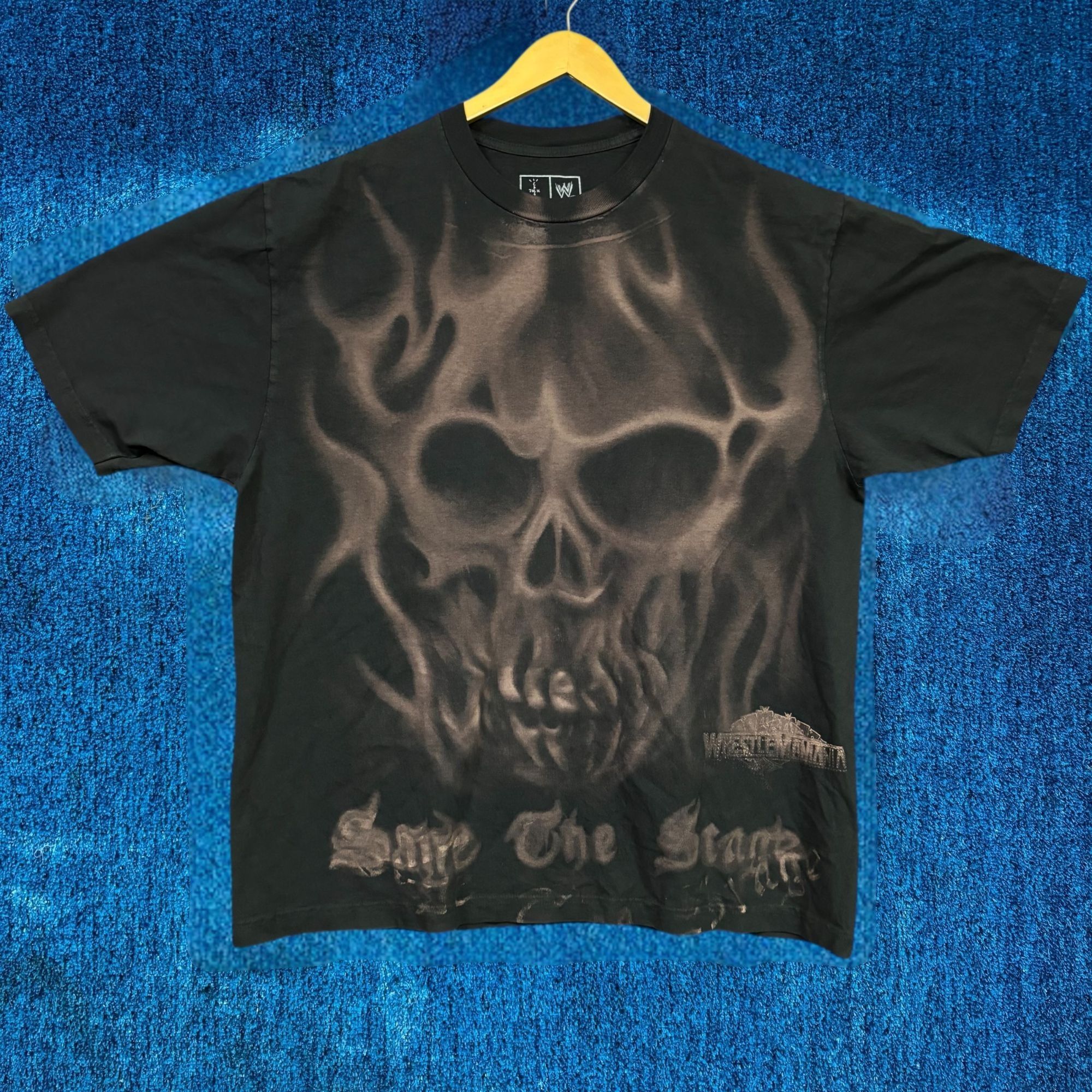国内発送■CACTUS JACK■×WWE SAGE THE STAGE TEE CACTUS JACK / CJ × WWE SAGE THE STAGE TEE - GANGSTA MARKET