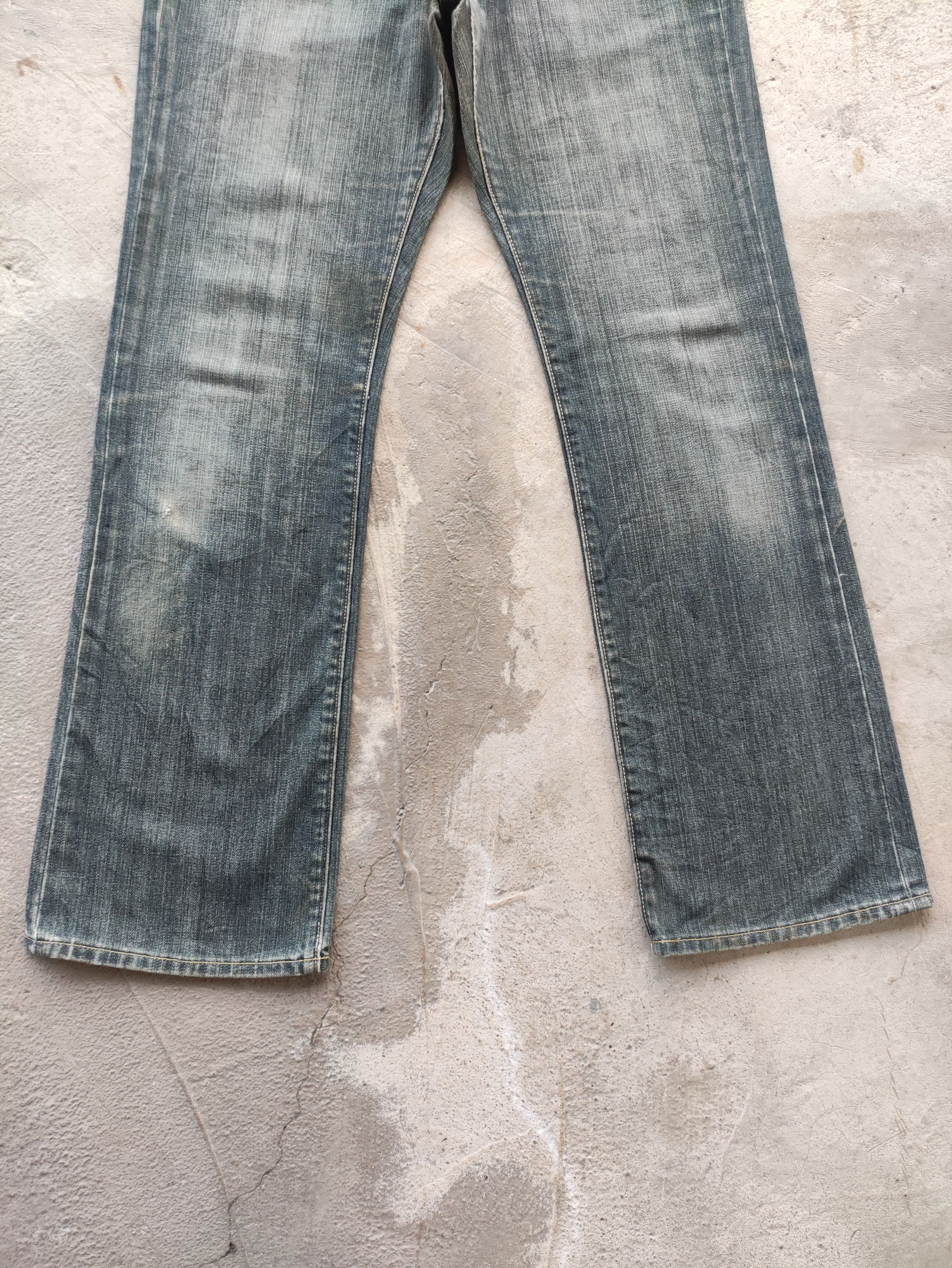 Gap Vintage Gap Micro Flare Jean Distressed Faded Denim Size US 32 / EU 48 - 4 Thumbnail