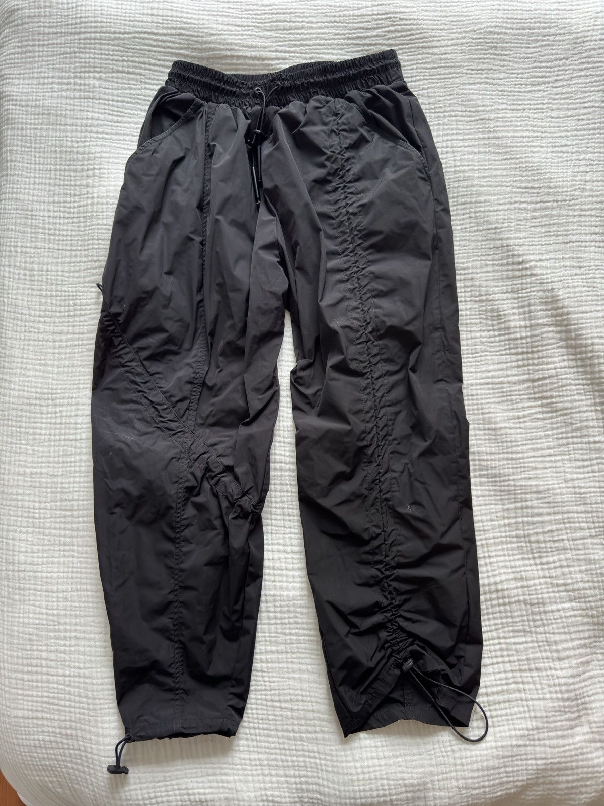 A Cold Wall A Cold Wall Black Diagonal Tie Lounge Pants | Grailed