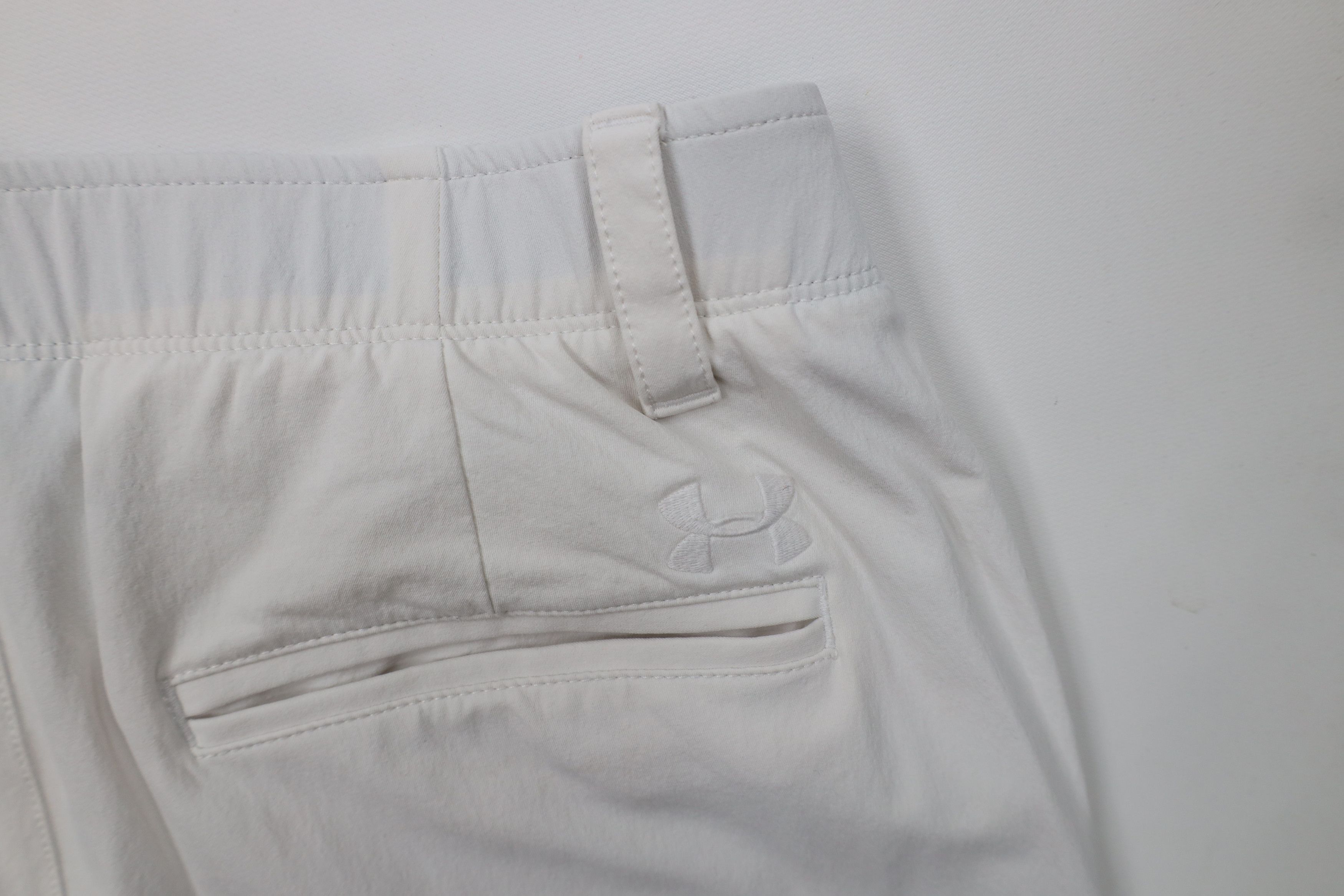 Under Armour Under Armour Sheer Stretch Golfing Golf Chino Pants White Size US 32 / EU 48 - 12 Thumbnail