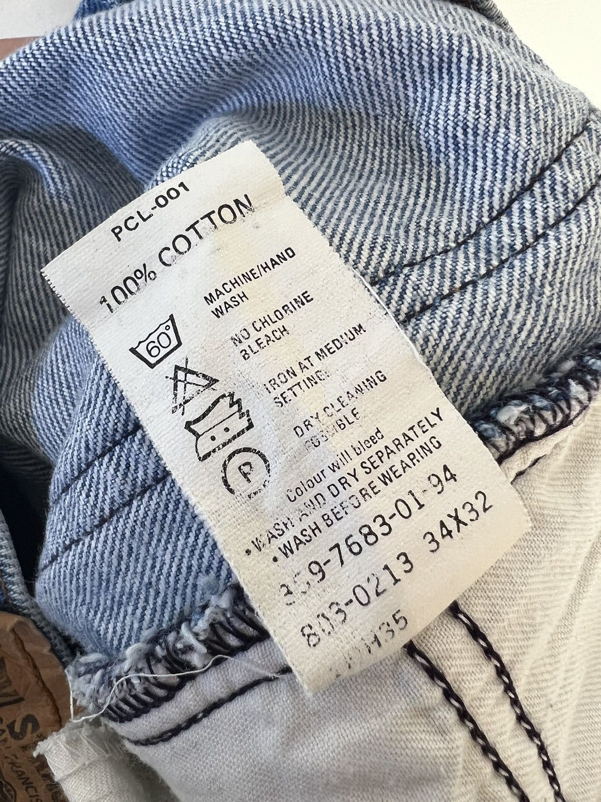 Levi's Vintages Levis 803 Orange Tab Jeans Size US 32 / EU 48 - 10 Thumbnail