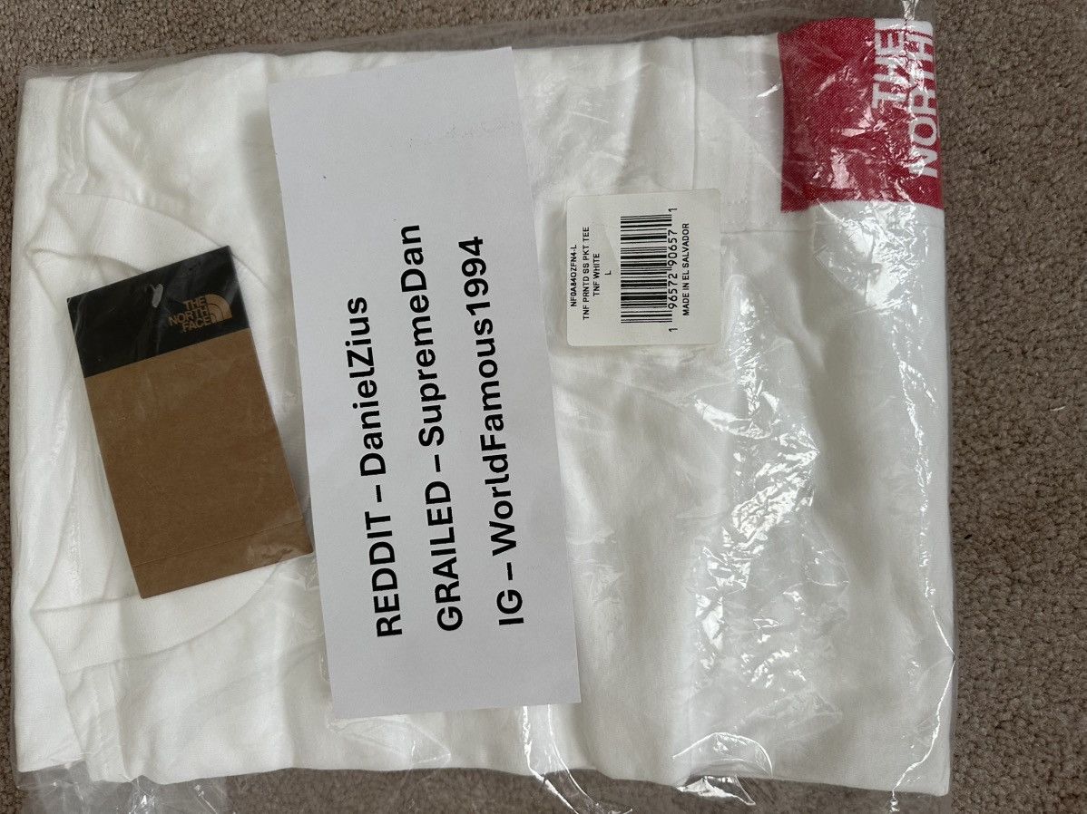 Supreme × The North Face Supreme The North Face Printed Pocket Tee Size US L / EU 52-54 / 3 - 2 Thumbnail