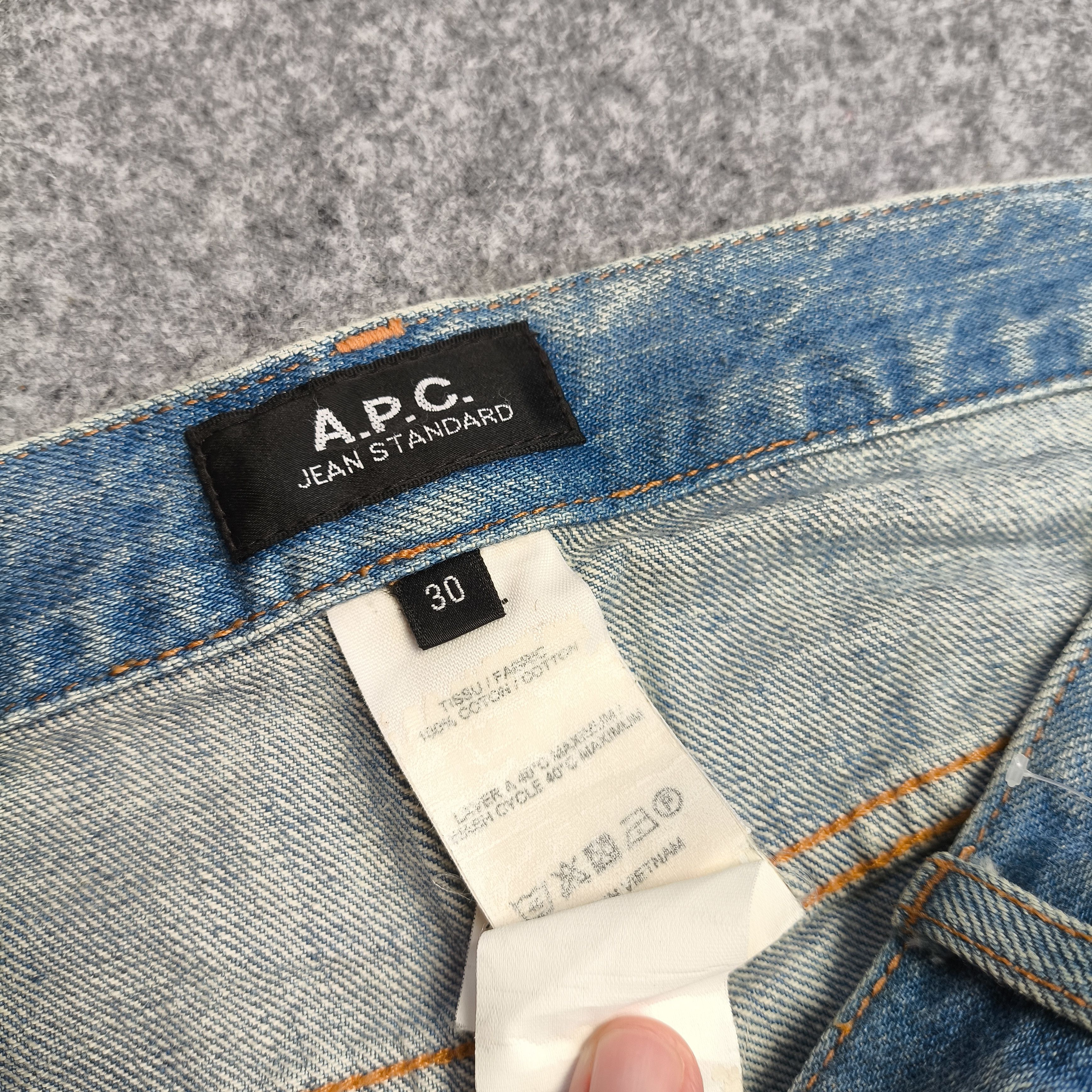 A.P.C. A.P.C jean standard denim jeans pants trousers Size US 30 / EU 46 - 4 Thumbnail