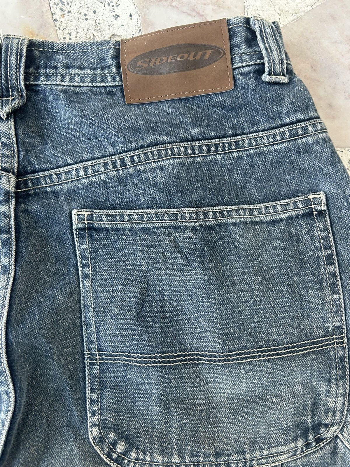 Sideout Sideout Vintage Carpenter Baggy Denim Size US 31 - 15 Thumbnail