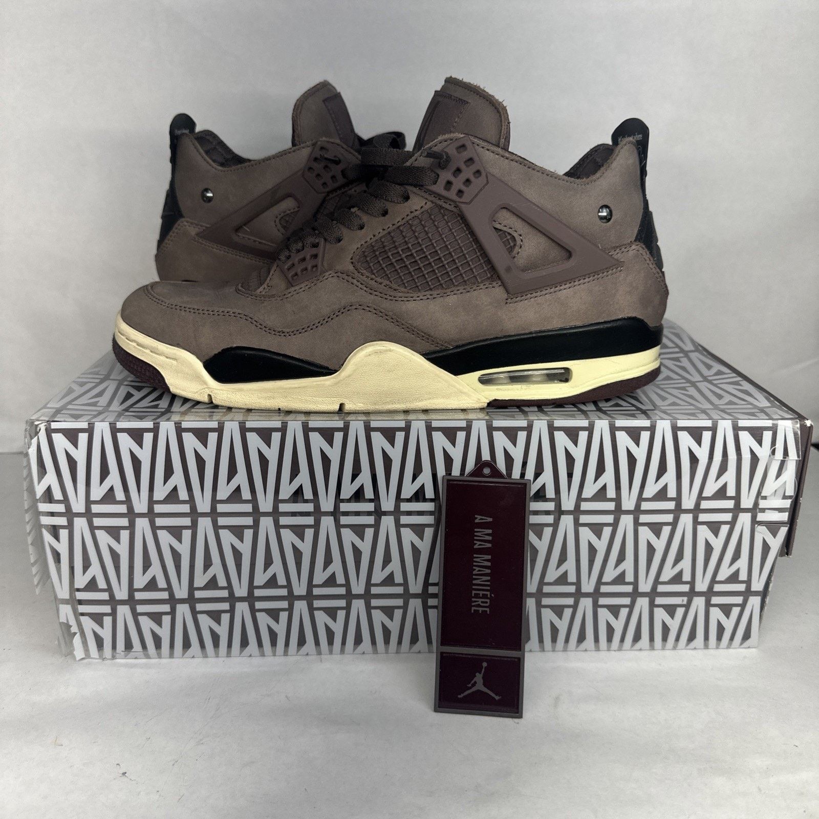 Nike A MA Maniere Jordan 4s Size 11.5 Good Condition. Size US 11.5 / EU 44-45 - 1 Thumbnail