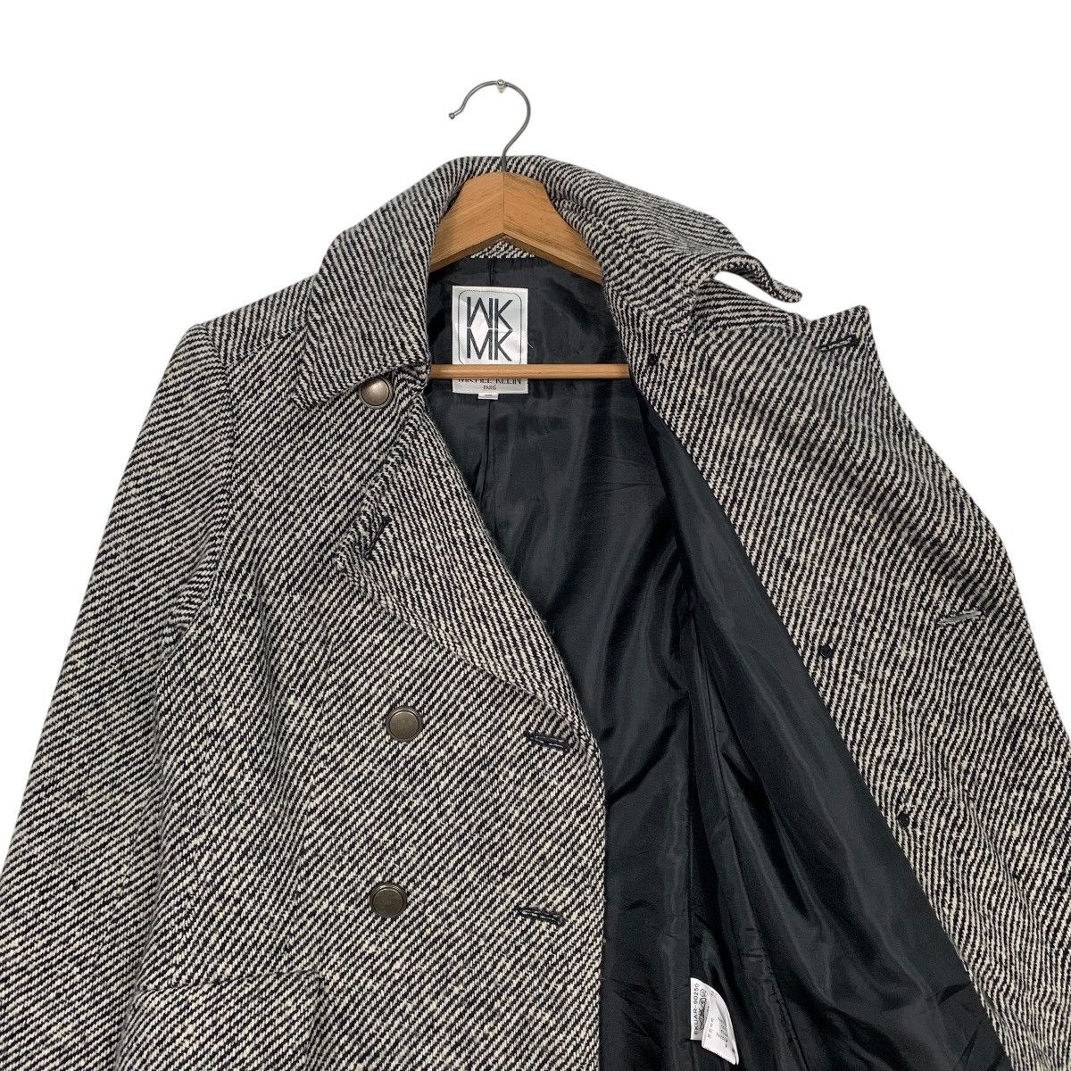 Michel Klein Michel Klein Double Breasted Wool Jacket Size S / US 4 / IT 40 - 10 Thumbnail