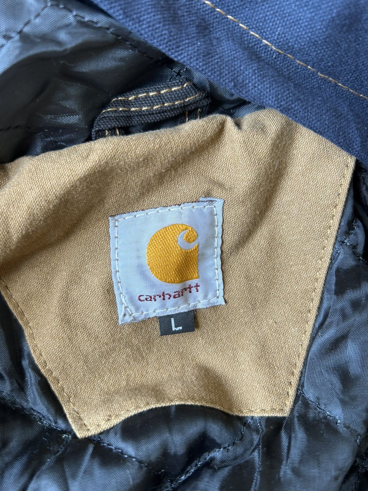 Carhartt Carhartt Hooded Canvas Workwear Jacket Large Size US L / EU 52-54 / 3 - 6 Thumbnail