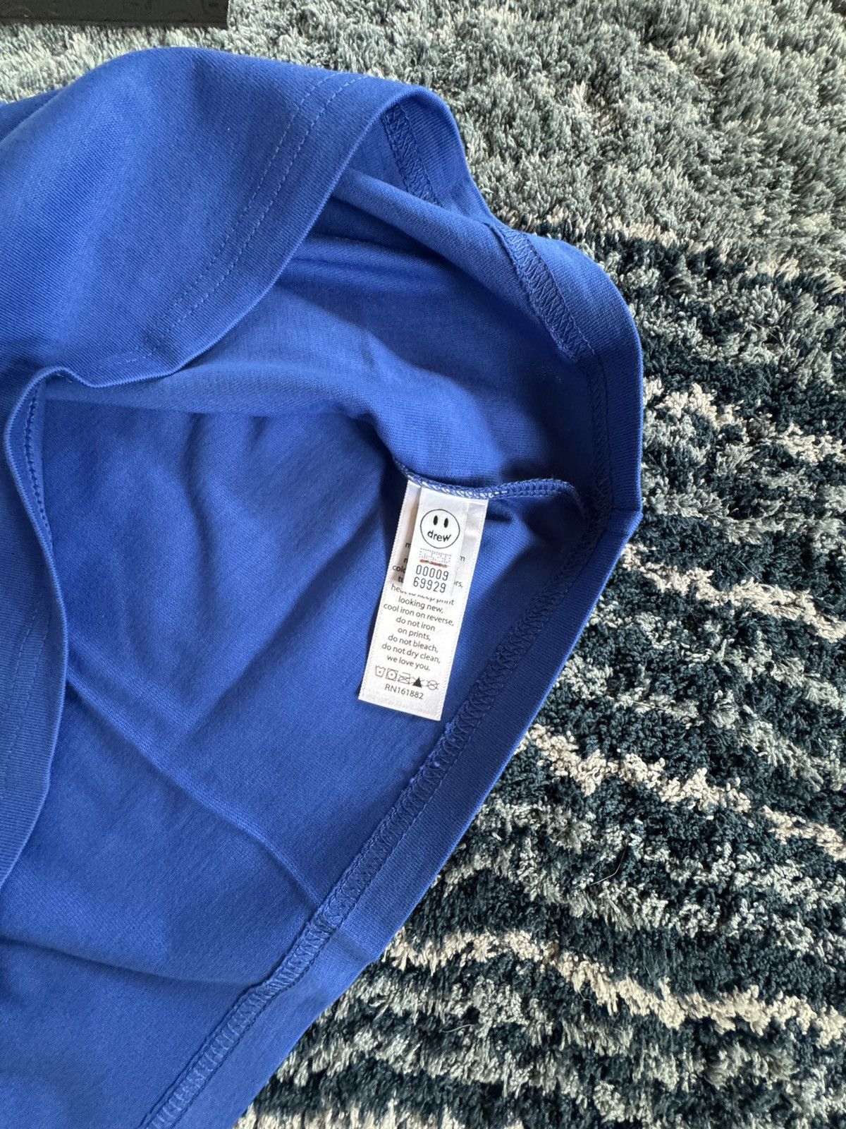 Drew House Drew House Daisy SS Tee, Royal Blue- Medium Size US M / EU 48-50 / 2 - 4 Thumbnail