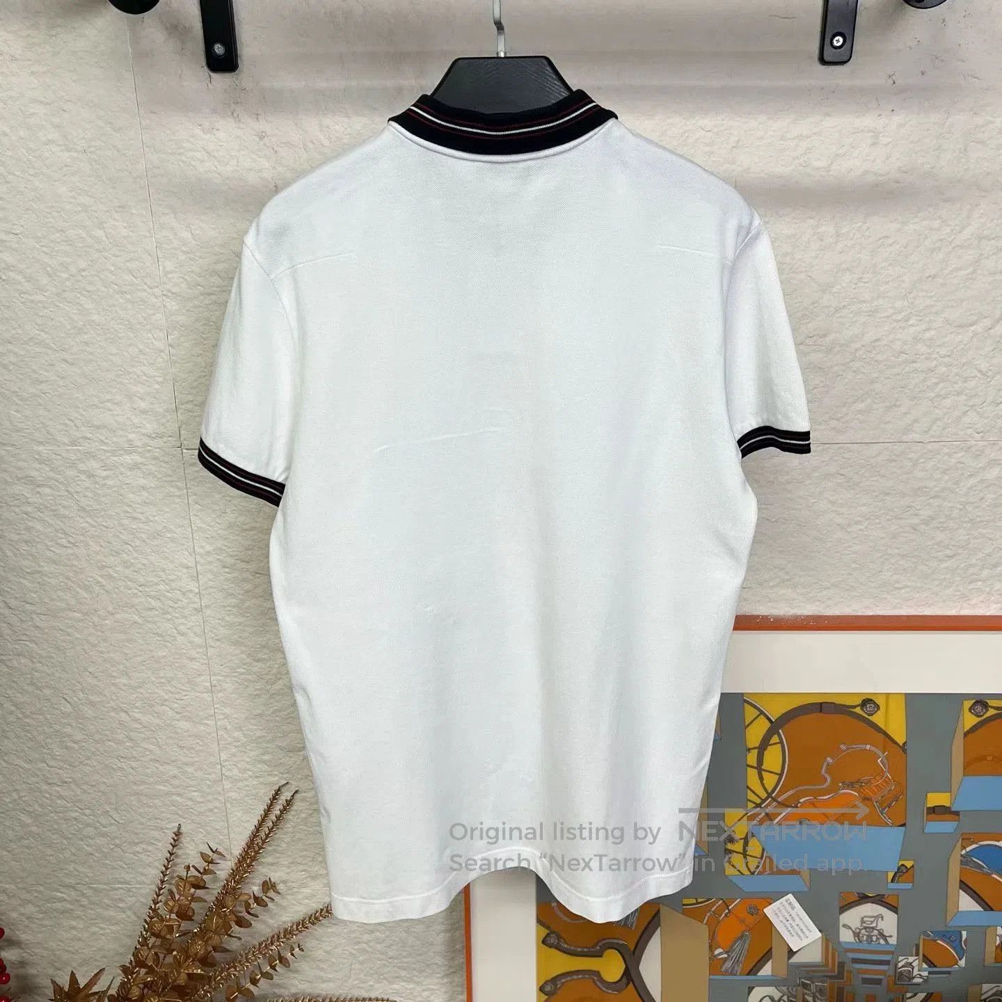 Dior Dior White CD Embroidered Polo Shirt. Size US L / EU 52-54 / 3 - 2 Thumbnail
