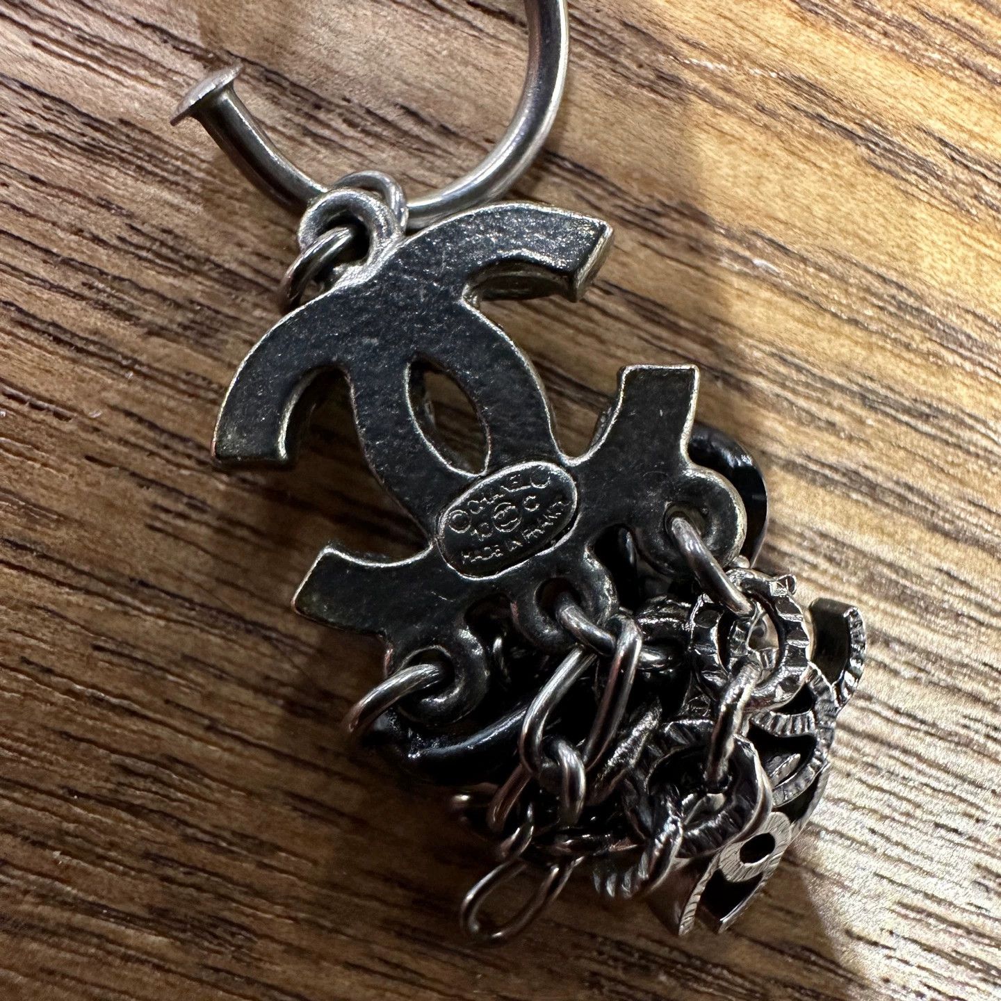 Chanel CHANEL mar488 Logo Chain Earrings Size ONE SIZE - 3 Thumbnail