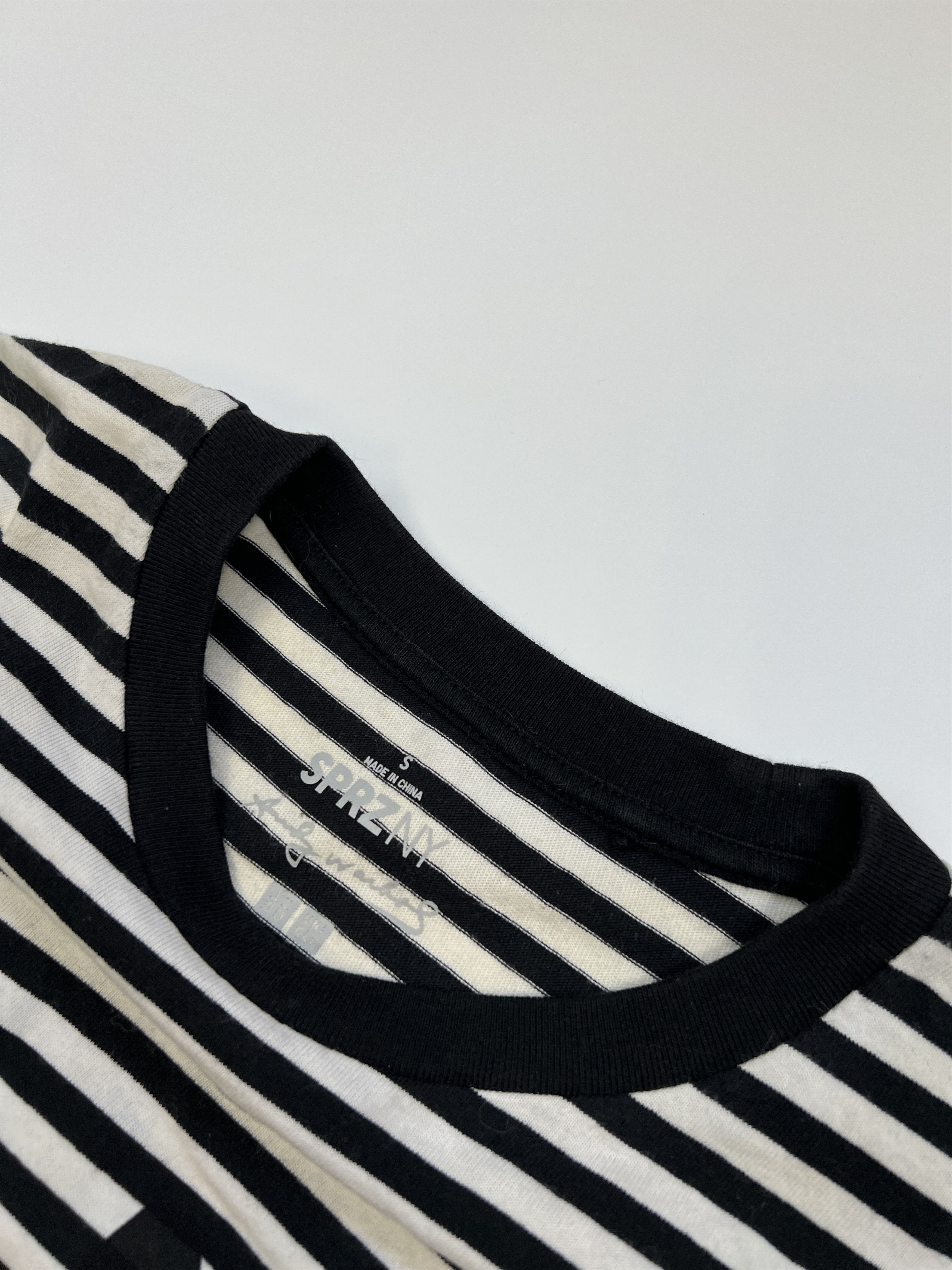 Andy Warhol × Uniqlo Uniqlo Andy Warhol Cartoon Dollar Print Striped Tee Size US S / EU 44-46 / 1 - 6 Thumbnail