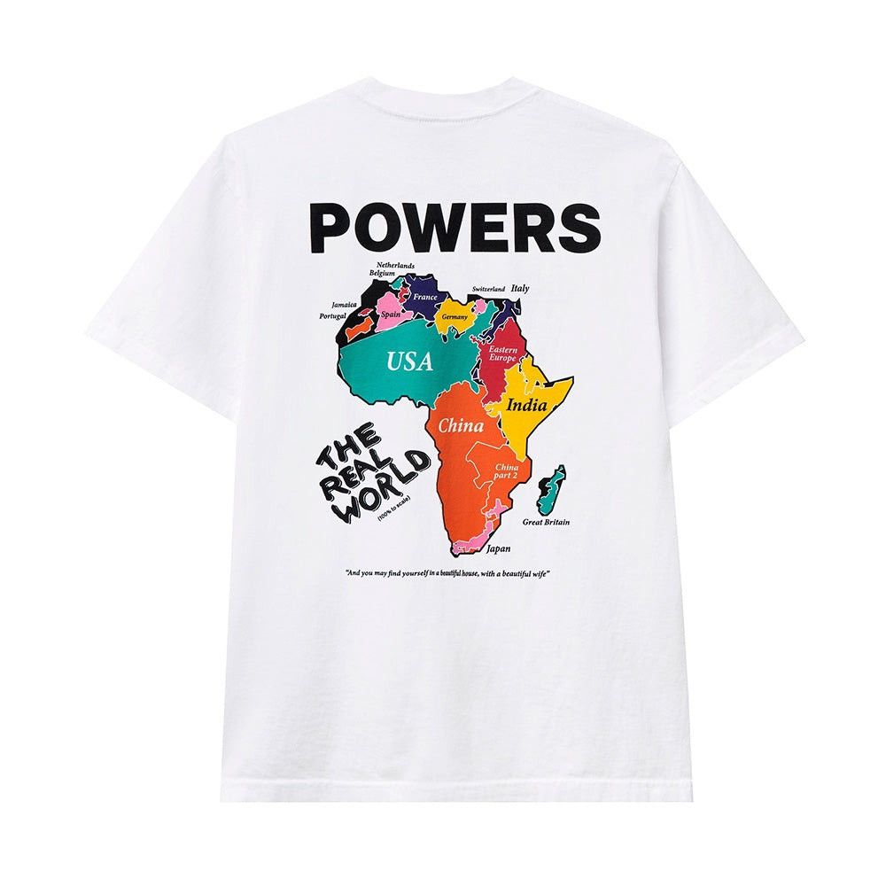 Powers Supply Powers World Tee Size US XL / EU 56 / 4 - 6 Thumbnail