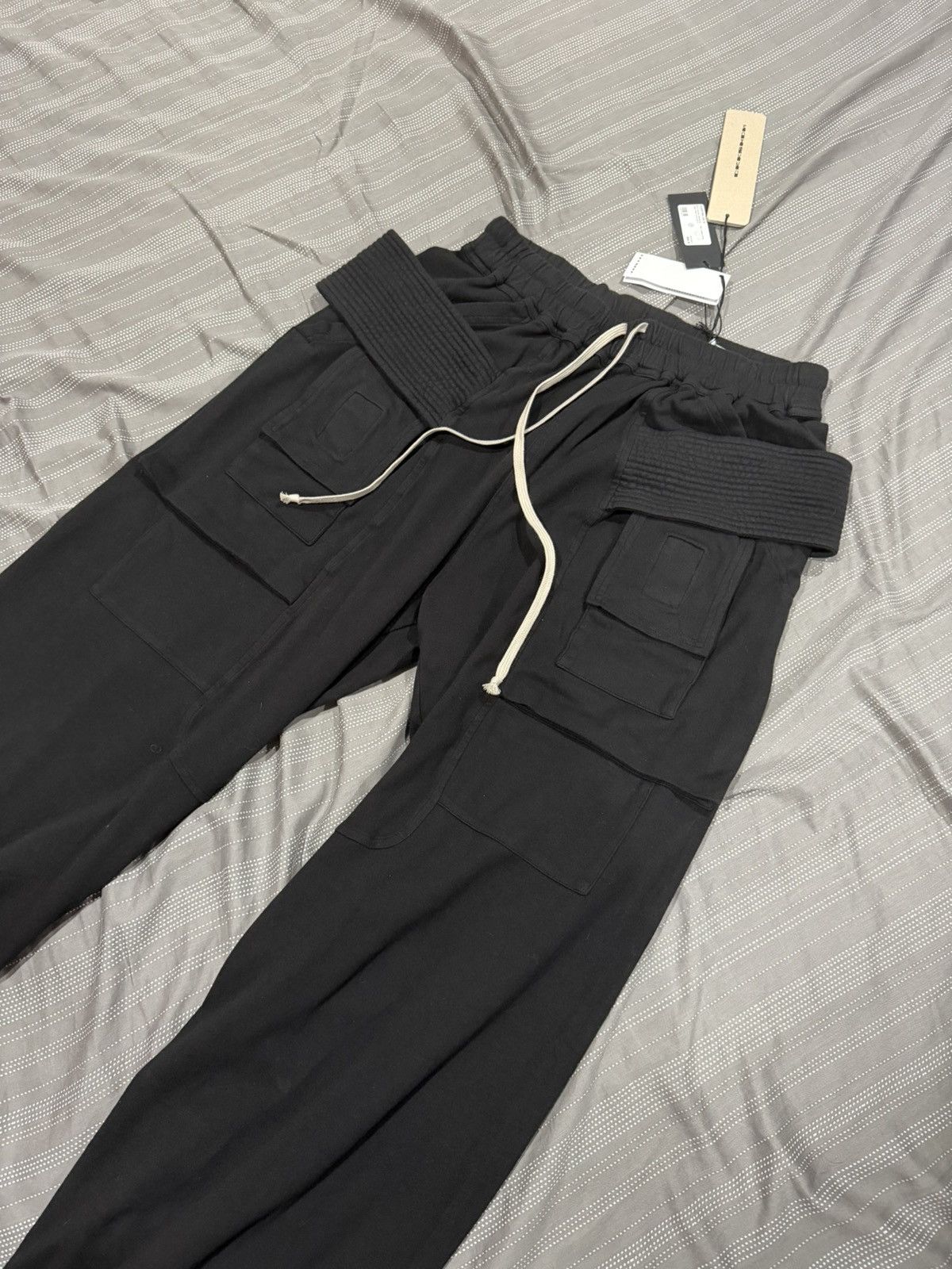 Rick Owens Rick Owens Wide Leg Creatch Cargo Pants Size US 30 / EU 46 - 1 Thumbnail