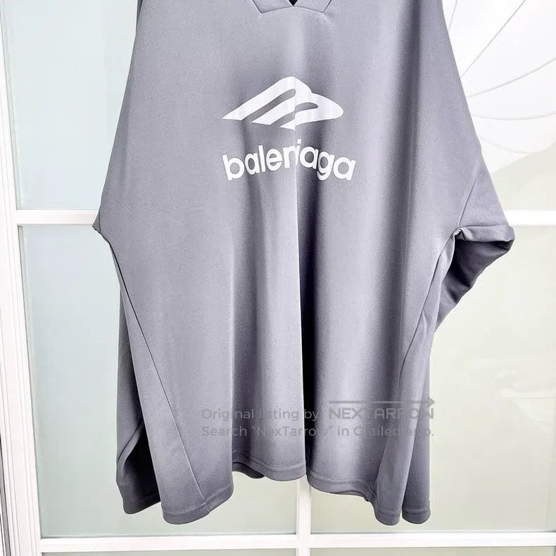 Balenciaga Balenciaga Gray Ski Series Ice Hockey Long Sleeve Shirt Size US XXS / EU 40 - 4 Thumbnail