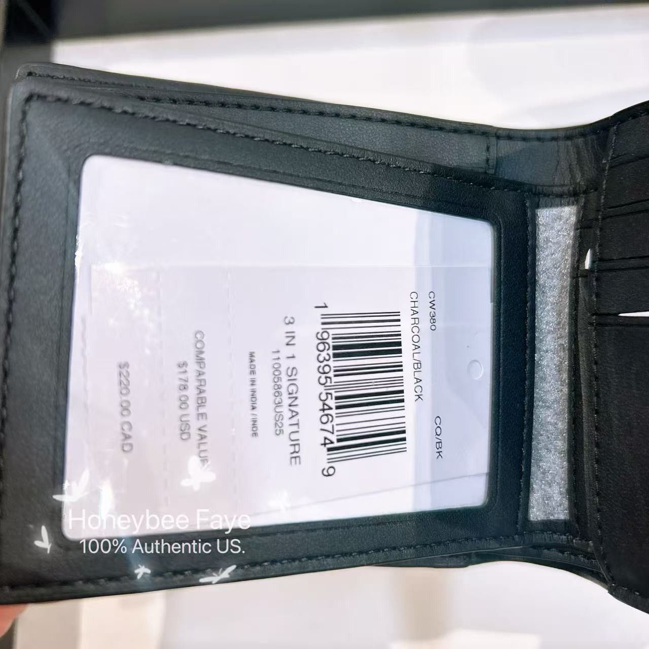 Coach 3 In 1 Wallet In Signature Canvas CW380 Size ONE SIZE - 5 Thumbnail