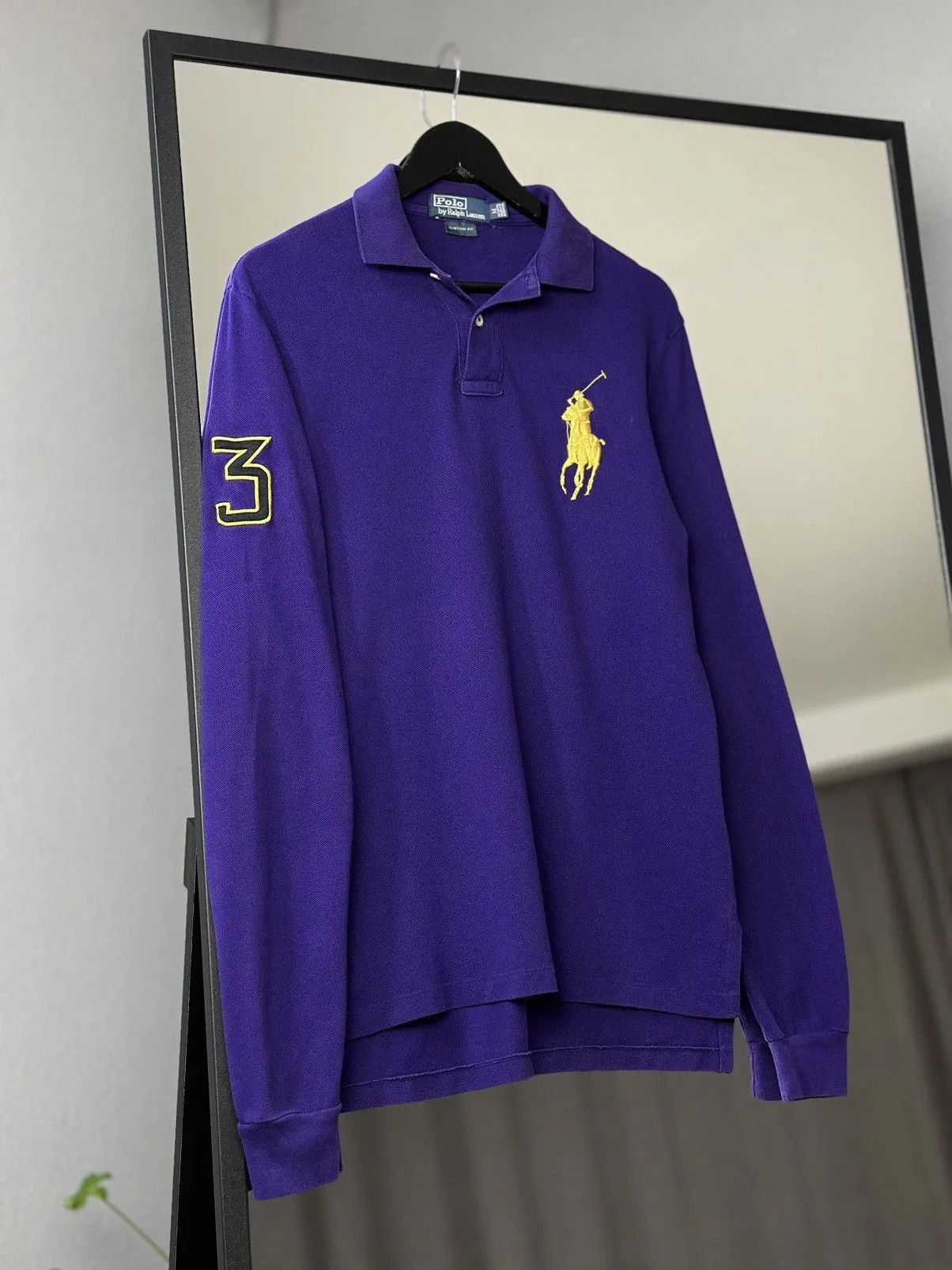 Polo Ralph Lauren Vintage Polo Ralph Lauren Regby T-shirt Purple Label RRL Y2k Size US M / EU 48-50 / 2 - 4 Thumbnail