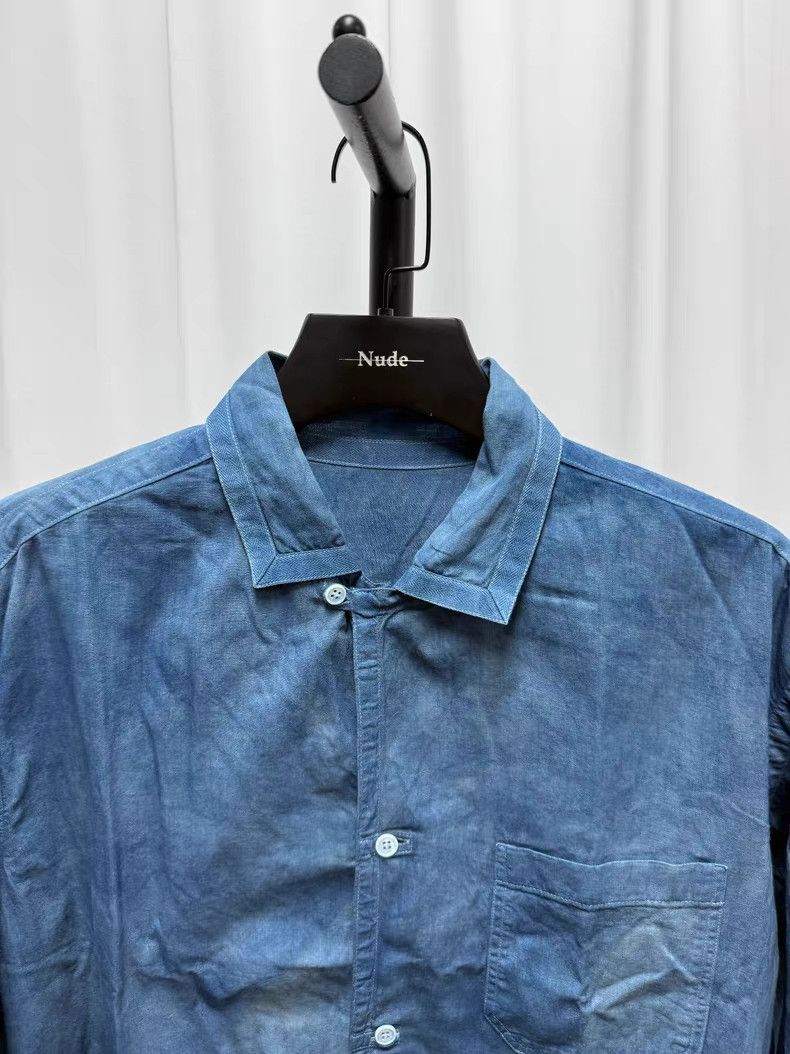 Yohji Yamamoto Yohji Yamamoto Pour Homme Vintage Tie-Dye Loose Shirt K20 Size US L / EU 52-54 / 3 - 2 Thumbnail