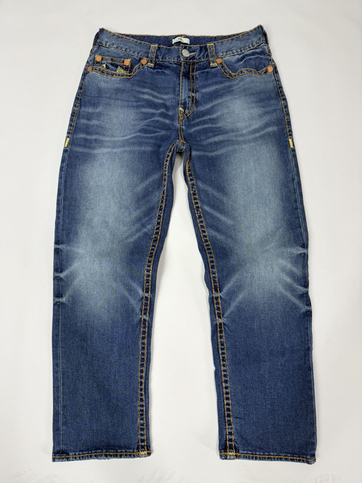 True Religion Vintage True Religion Bobby Relaxed Baggy Denim Jeans Y2K Size US 36 / EU 52 - 3 Thumbnail