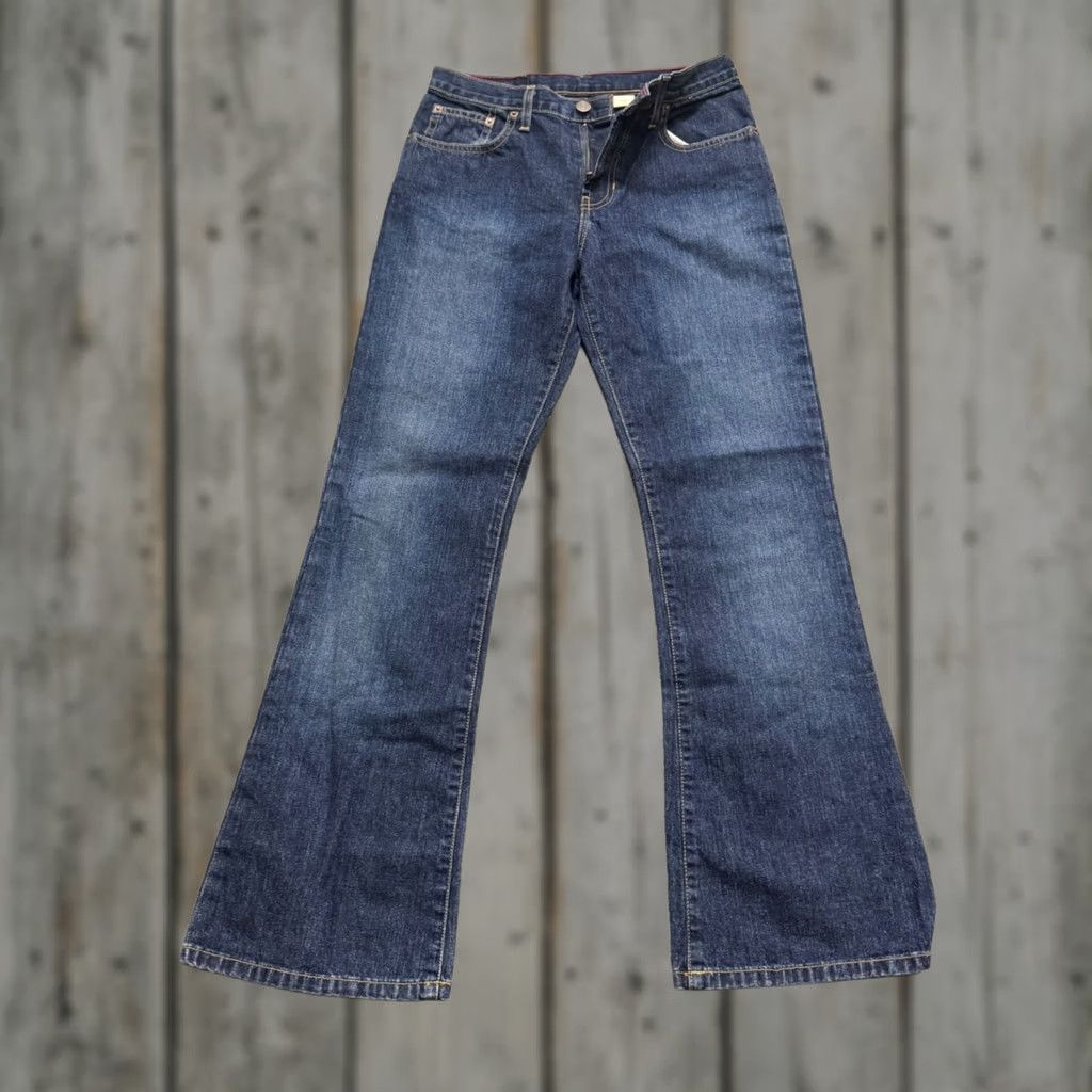 Denime VINTAGE Abercrombie & Fitch Denim Jeans Womens 14 Dark Washed Boots Cut/Bootcut? Size 36" / US 14 / IT 50 - 1 Thumbnail
