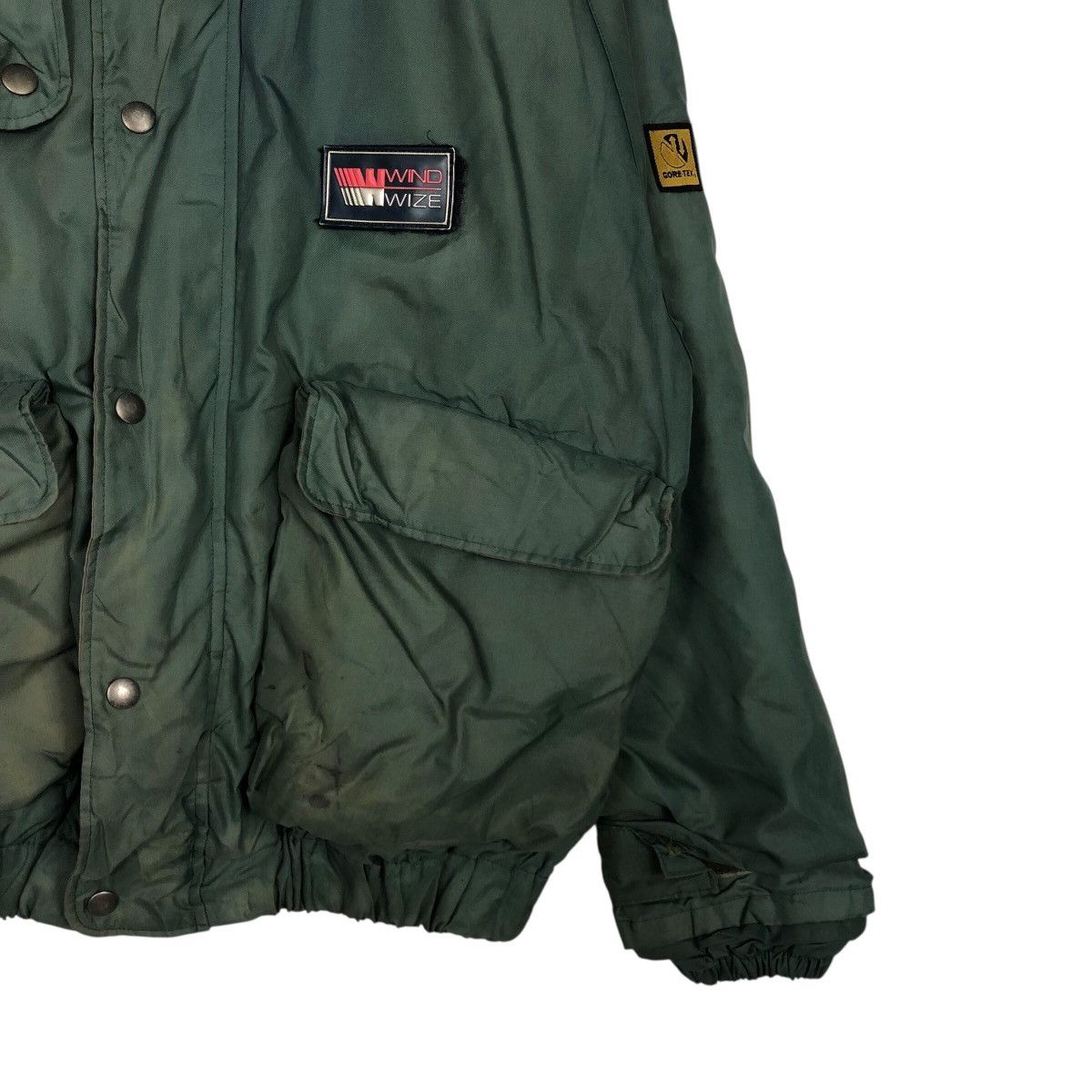 Japanese Brand 📌Vintage Bomber Jacket Wind Wize X Goretex Issey Miyake Size US L / EU 52-54 / 3 - 6 Thumbnail