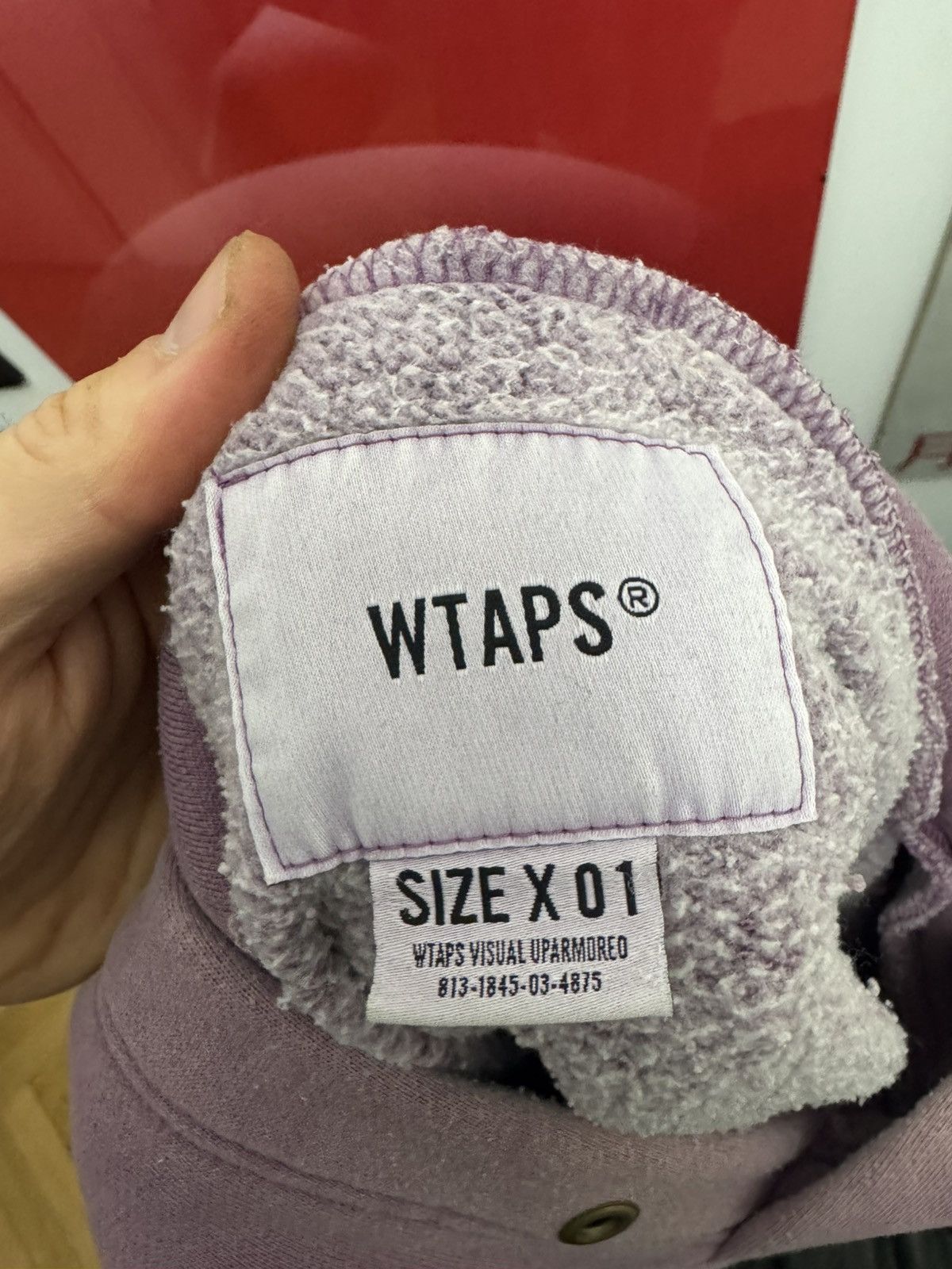Wtaps Wtaps Hoodie Vintage Japanese Washed Pink Rose Mini Logo Y2k Size US S / EU 44-46 / 1 - 5 Thumbnail