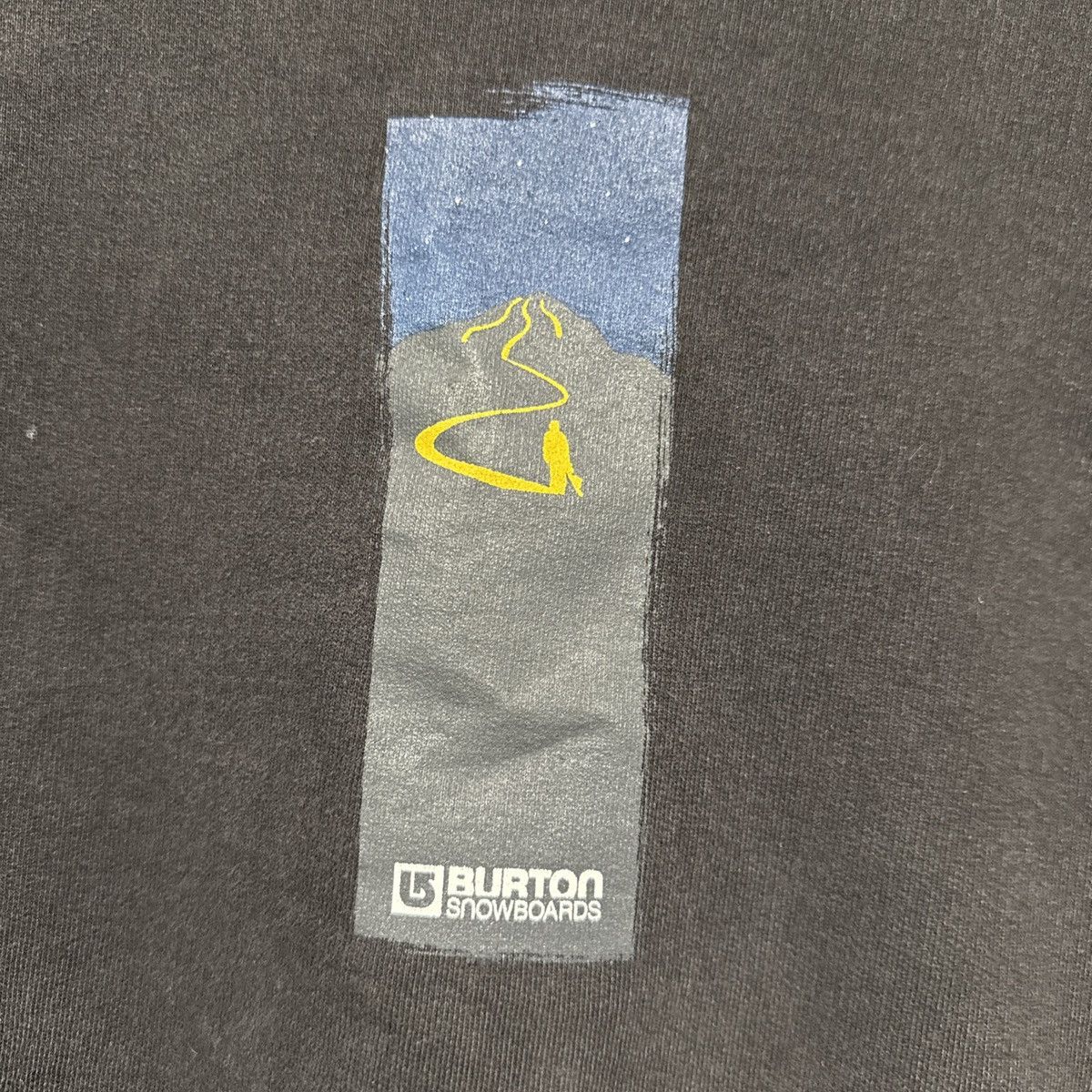 Other VTG 90s Burton Snowboards Sweatshirt Mens Large Faded Black Size US L / EU 52-54 / 3 - 2 Thumbnail
