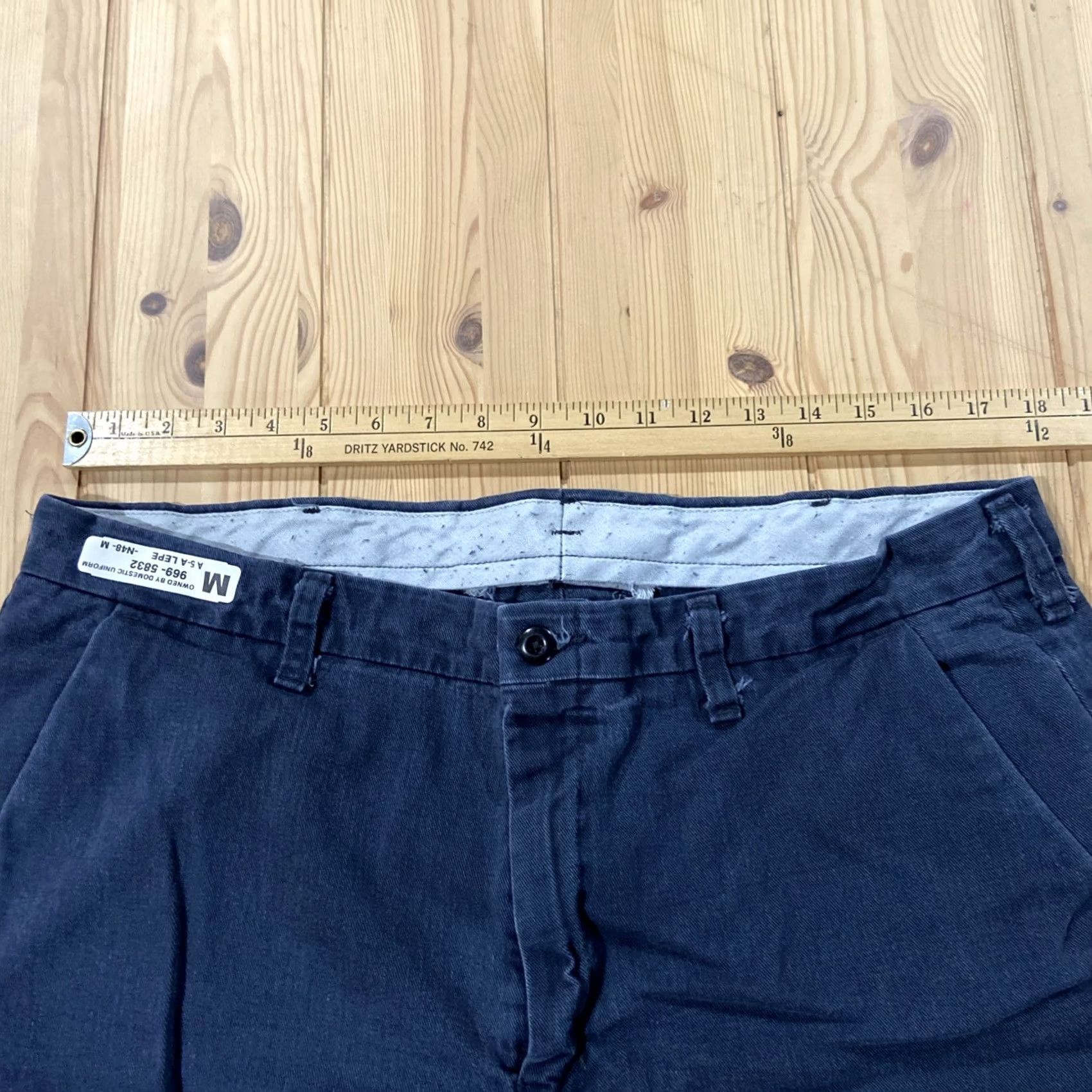 Vintage VINTAGE Bulwark FR Pants Mens 38 Navy Blue Cotton Straight Fire Resistant 38 Size US 38 / EU 54 - 4 Thumbnail