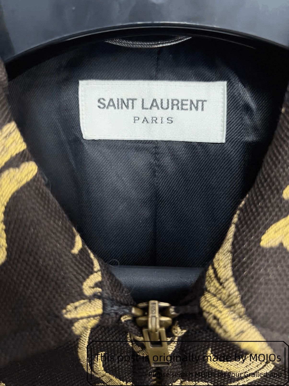 Saint Laurent Paris Sz 46 Saint Laurent Paris 15SS Dragon Pattern Jacket mojos11 Size US S / EU 44-46 / 1 - 3 Thumbnail