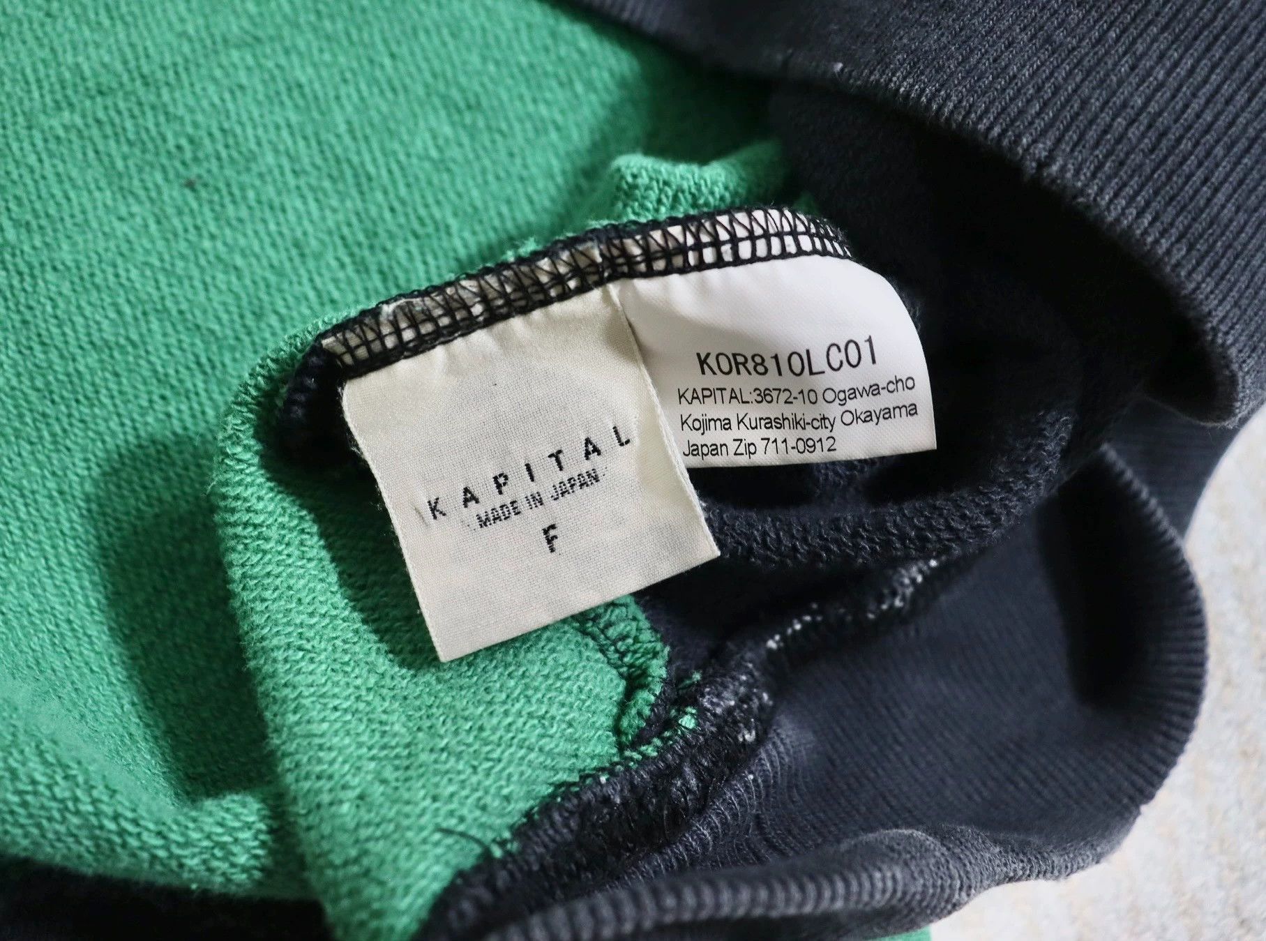 Kapital Kapital bone rib hoodie-2508 Size US M / EU 48-50 / 2 - 8 Thumbnail