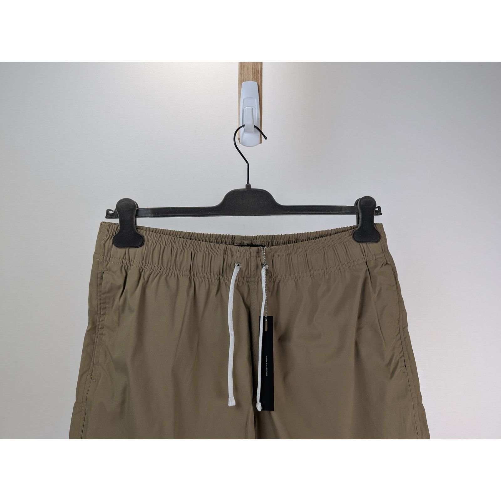 Amiri o1rshd1 Core Logo Swim Trunks Shorts in Tan Size US 32 / EU 48 - 2 Thumbnail