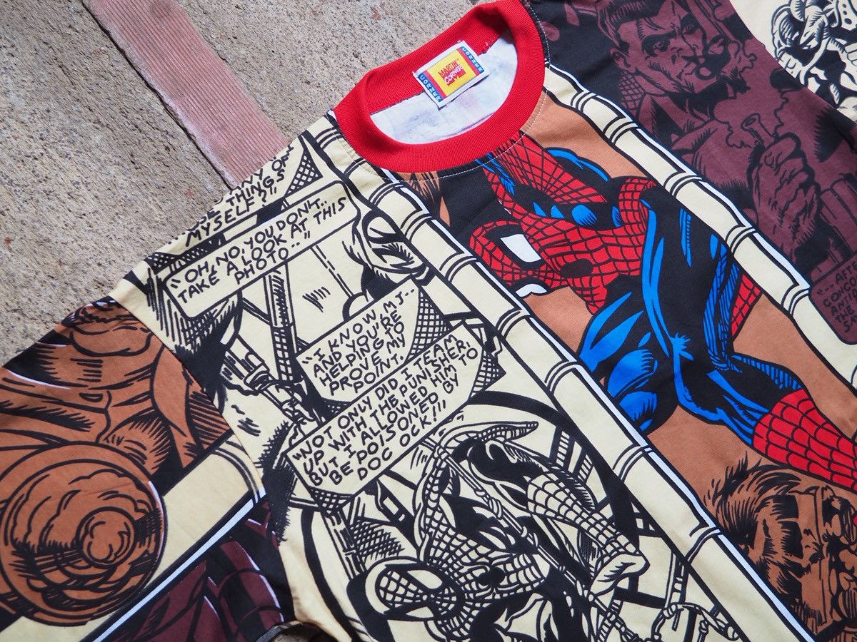 Vintage Vintage 90’s bootleg Tee, Marvel, Spiderman, AOP, XL Size US XL / EU 56 / 4 - 5 Thumbnail