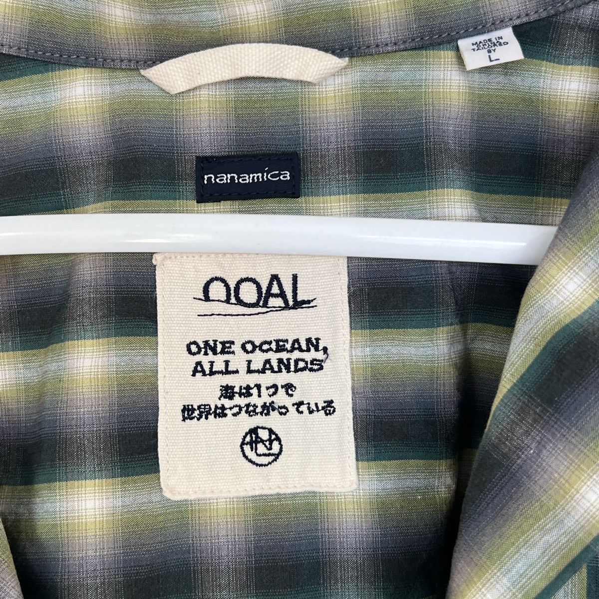 Nanamica NANAMICA Open Collar Wind Shirt Size US L / EU 52-54 / 3 - 3 Thumbnail