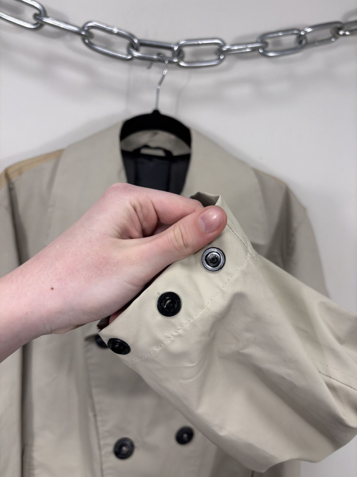 Boneville Vintage Boneville Massimo Osti Tech Double Breasted Coat Size US M / EU 48-50 / 2 - 12 Thumbnail