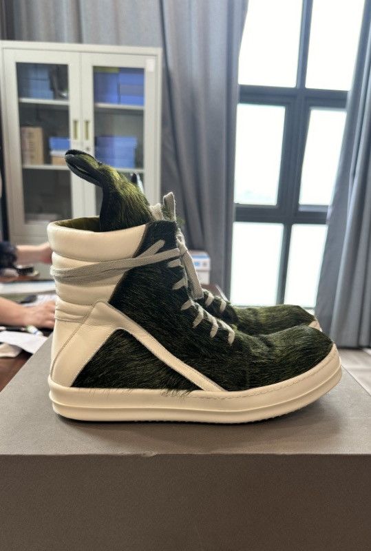 Rick Owens × Rick Owens Drkshdw Rick Owens Geobasket Size US 8.5 / EU 41-42 - 3 Thumbnail