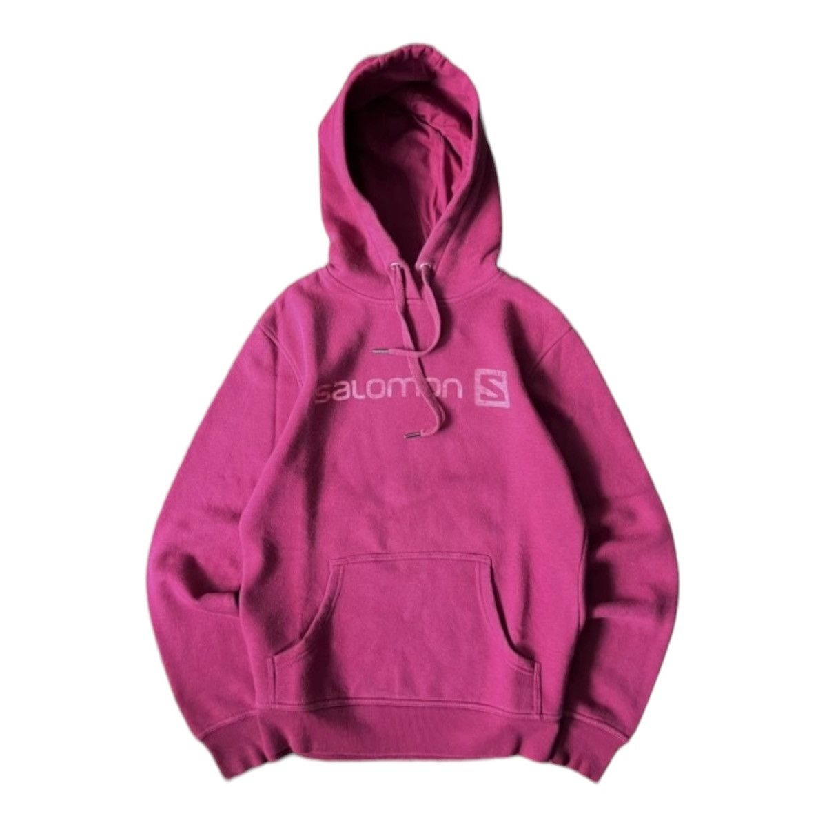 image of Outdoor Life x Salomon Logo Hoodie in Magenta, Men's (Size Small)