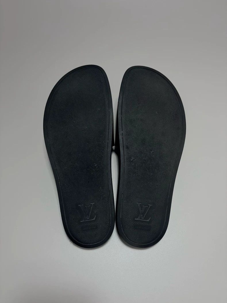 Louis Vuitton Louis Vuitton Old Flower Full Logo Slippers Size US 8 / EU 41 - 7 Thumbnail