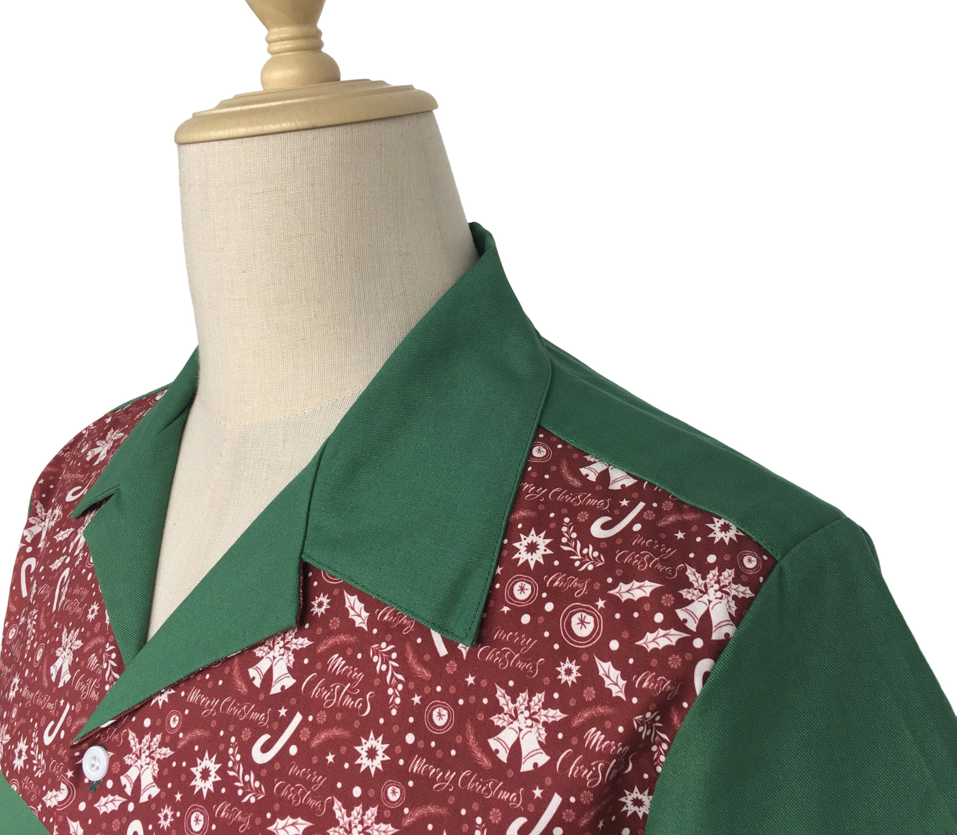 Other Green shirts, short sleeves,panel contrast,casual Size US M / EU 48-50 / 2 - 7 Thumbnail