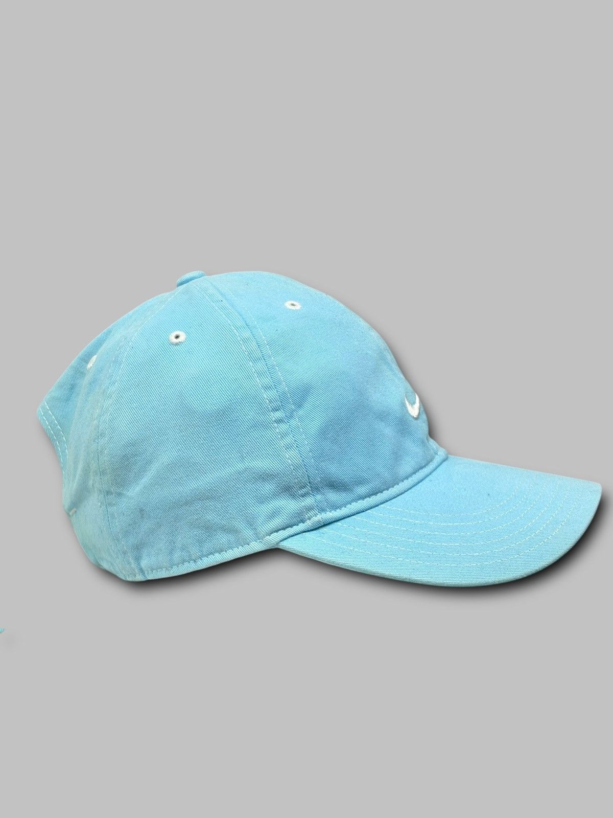 Nike 🔥 NIKE 2000s SWOOSH LOGO CAP SKY BLUE COLOR Size ONE SIZE - 5 Thumbnail
