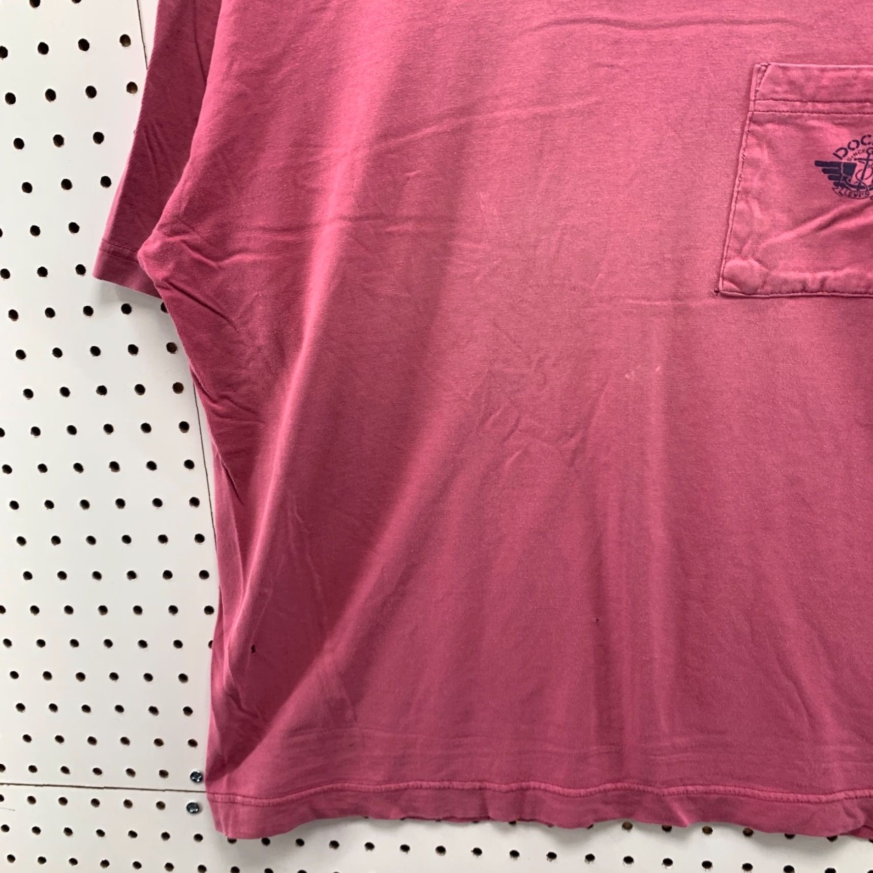 Dockers Vintage Dockers Pocket Shirt Mens Large Red Short Sleeve 90s USA Made Size L Size US L / EU 52-54 / 3 - 4 Thumbnail