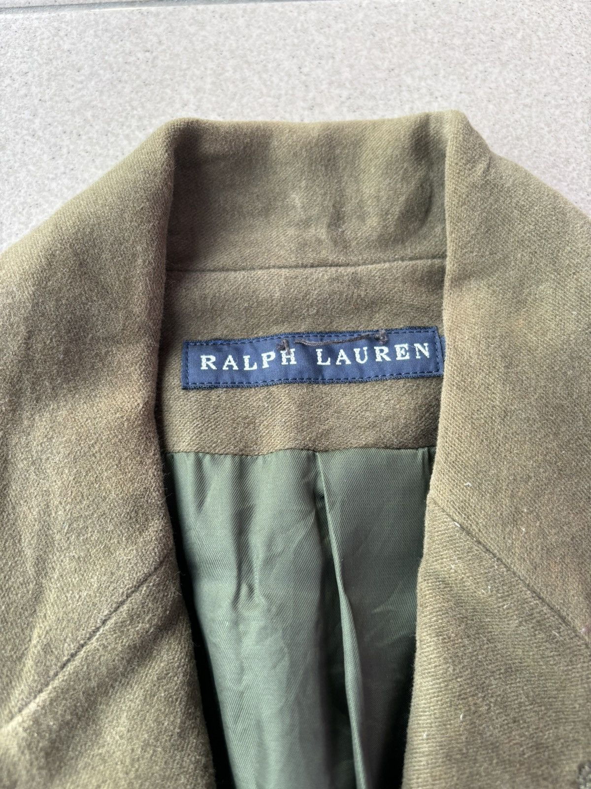 Polo Ralph Lauren RALPH LAUREN GREEN BLAZER COAT Size S / US 4 / IT 40 - 10 Thumbnail
