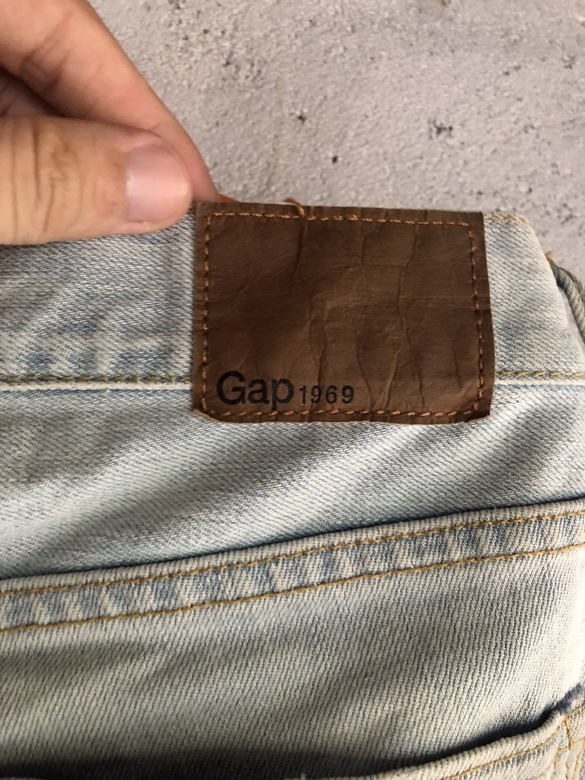 Gap × If Six Was Nine VINTAGE GAP1969 DISTRESSED DENIM Size US 32 / EU 48 - 6 Thumbnail