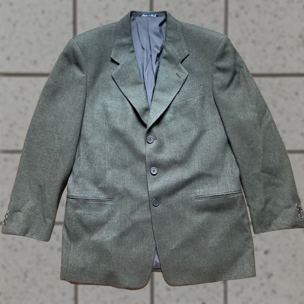 Giorgio Armani Giorgio Armani Jacket Mens 41R Wool Sport Coat Blazer Made in Italy 100% Sz Size 42R - 1 Thumbnail