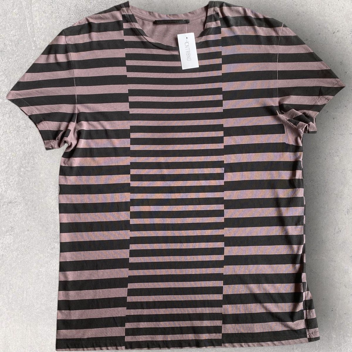 Haider Ackermann FW20 “Move On” Stripe Oversized T Shirt Size US S / EU 44-46 / 1 - 1 Thumbnail