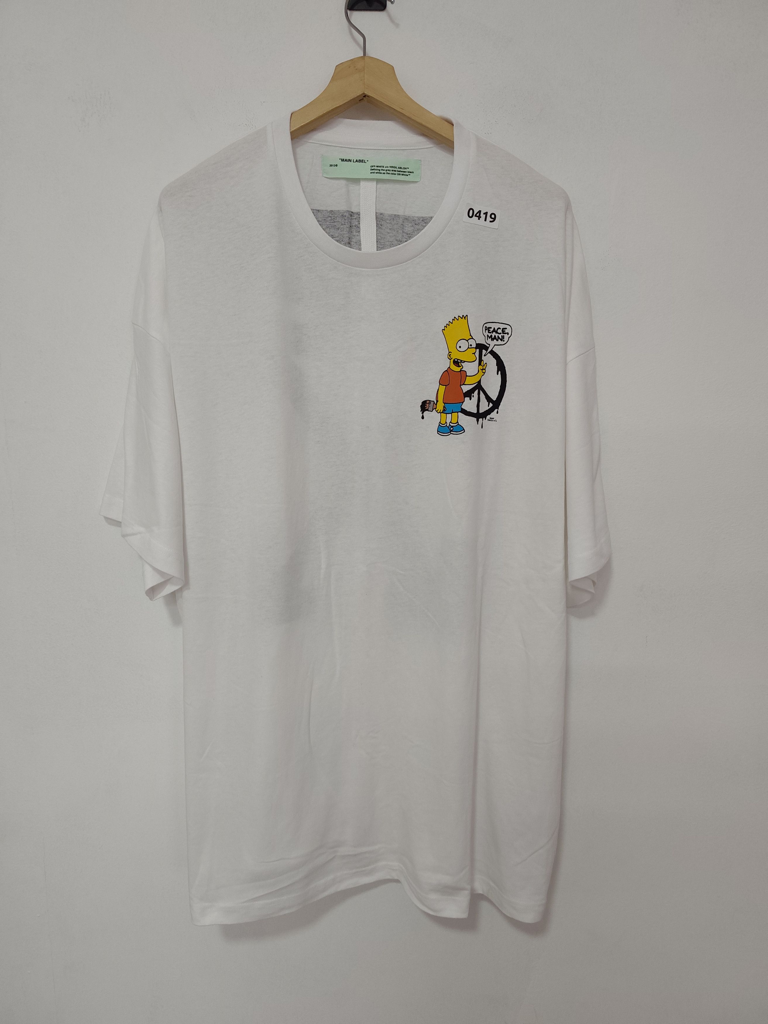 Off-White Off-White Bart Peace Size US M / EU 48-50 / 2 - 8 Thumbnail