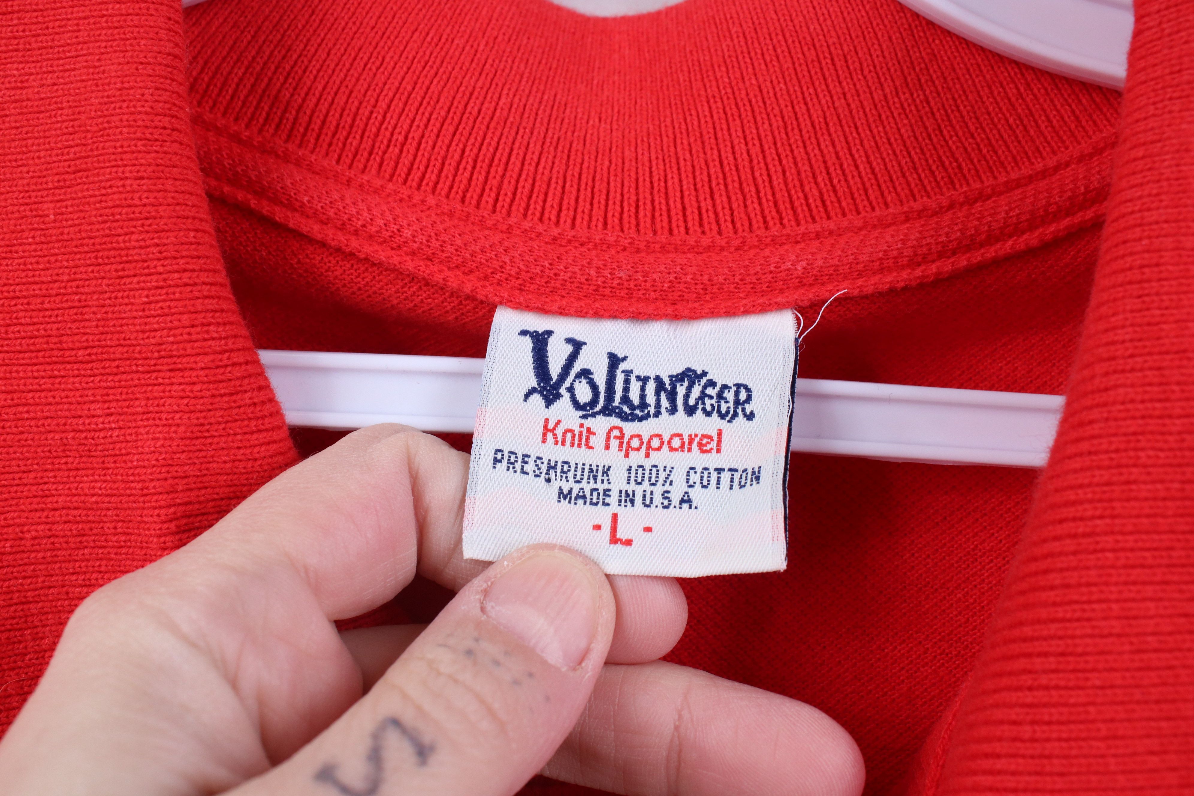 Vintage Vintage 90s Ohio State University Golf Polo Shirt Red USA Size US L / EU 52-54 / 3 - 8 Thumbnail
