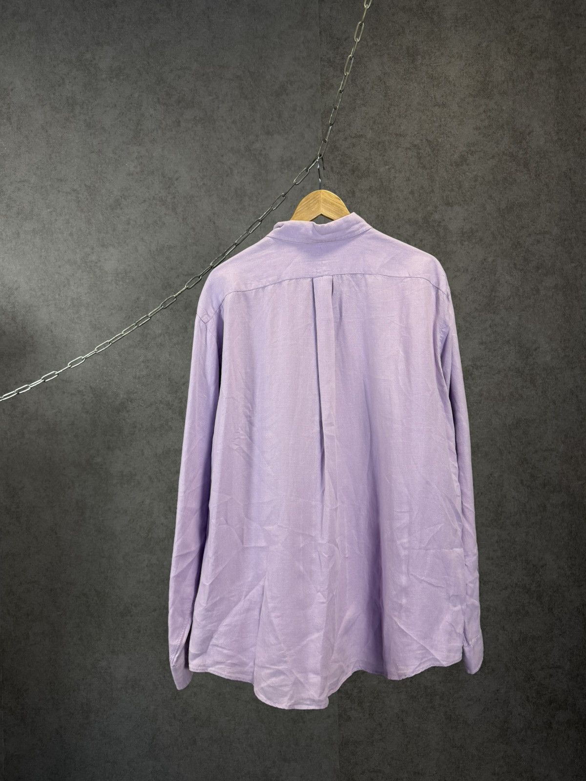 Polo Ralph Lauren Polo Ralph Lauren Ellington vintage designer linen shirt Size US XXL / EU 58 / 5 - 6 Thumbnail