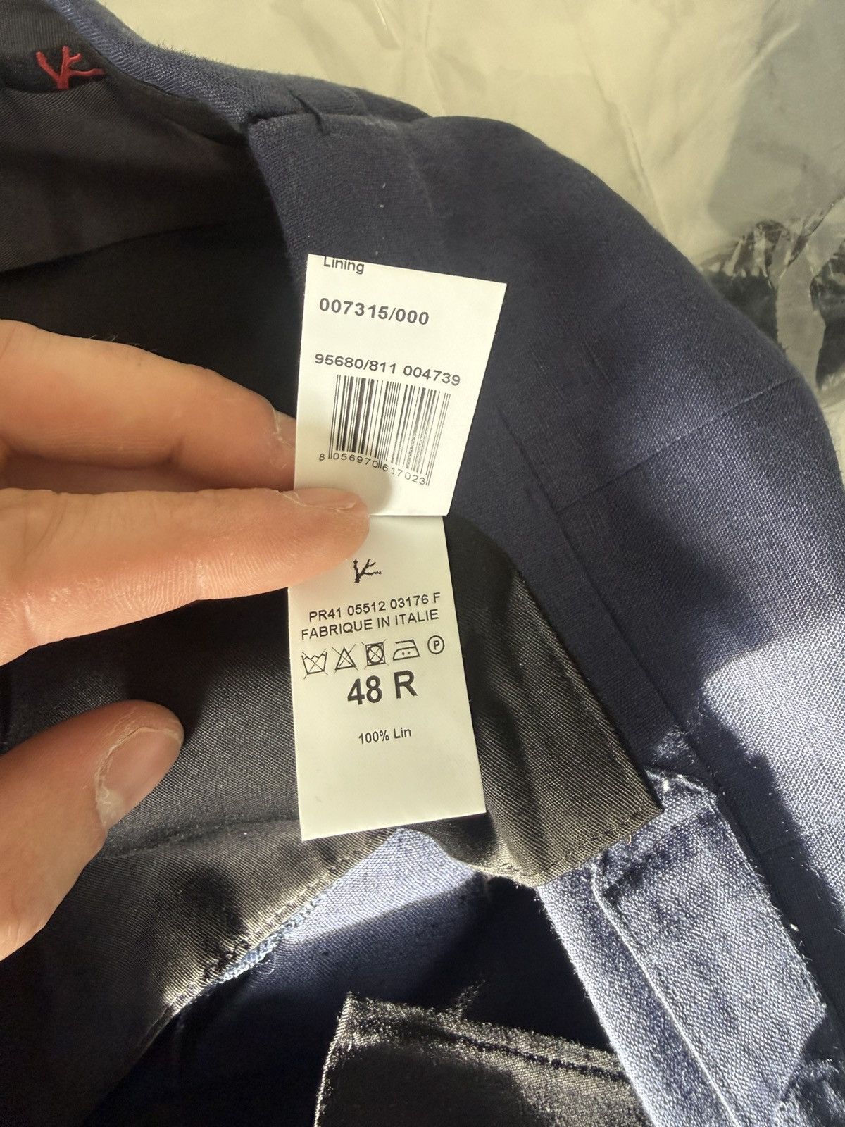 Isaia Isaia linen pants Size 48R - 6 Thumbnail