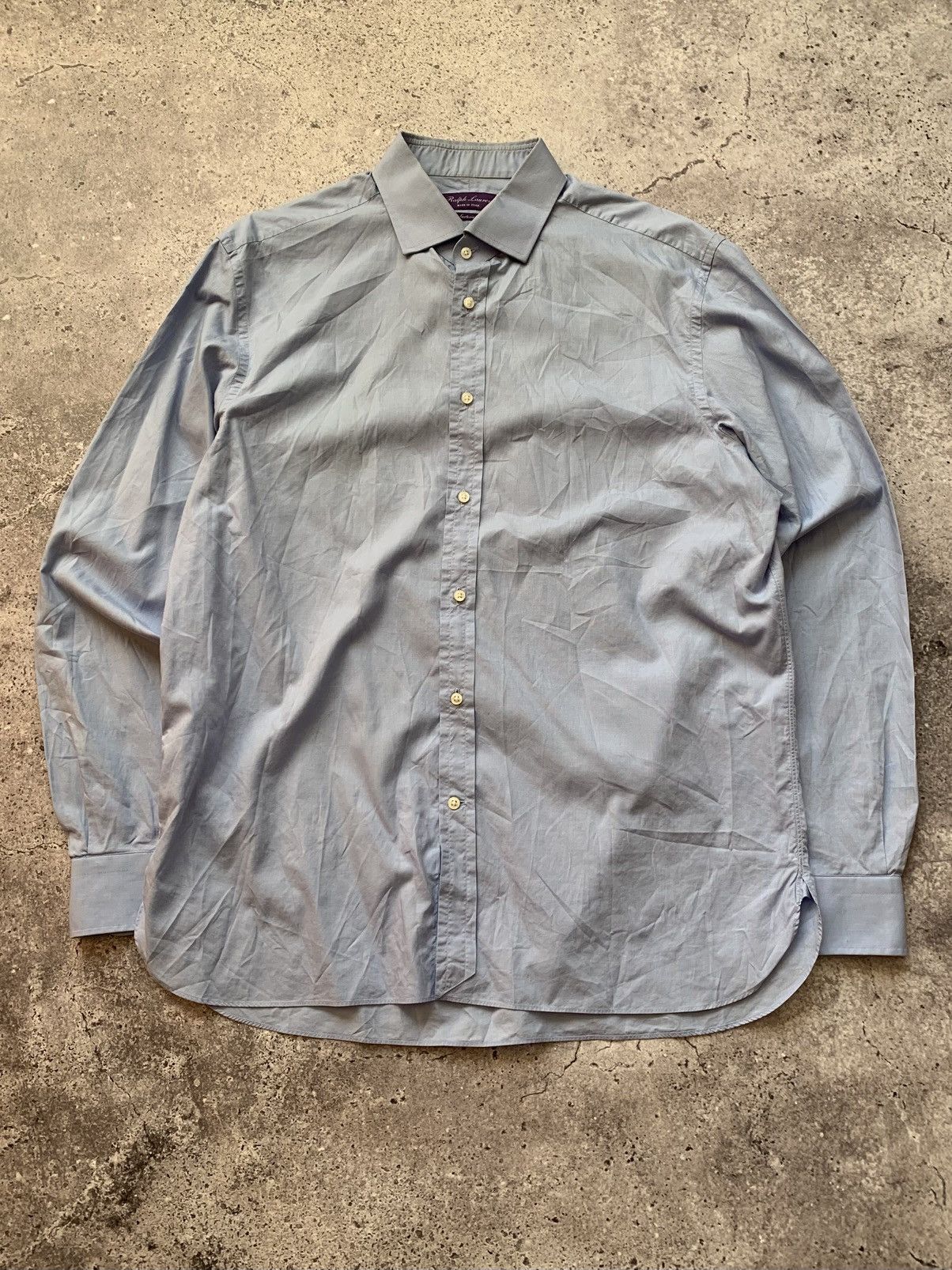 Ralph Lauren Purple Label 🔥RALP LAUREN PURPLE LABEL SHIRT BUTTON UP OLD MONEY STYLE Size US L / EU 52-54 / 3 - 3 Thumbnail